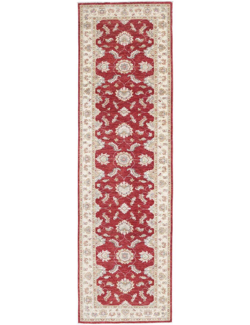 Hand Knotted Ziegler Farhan Wool Rug - 2'7'' x 9'8''