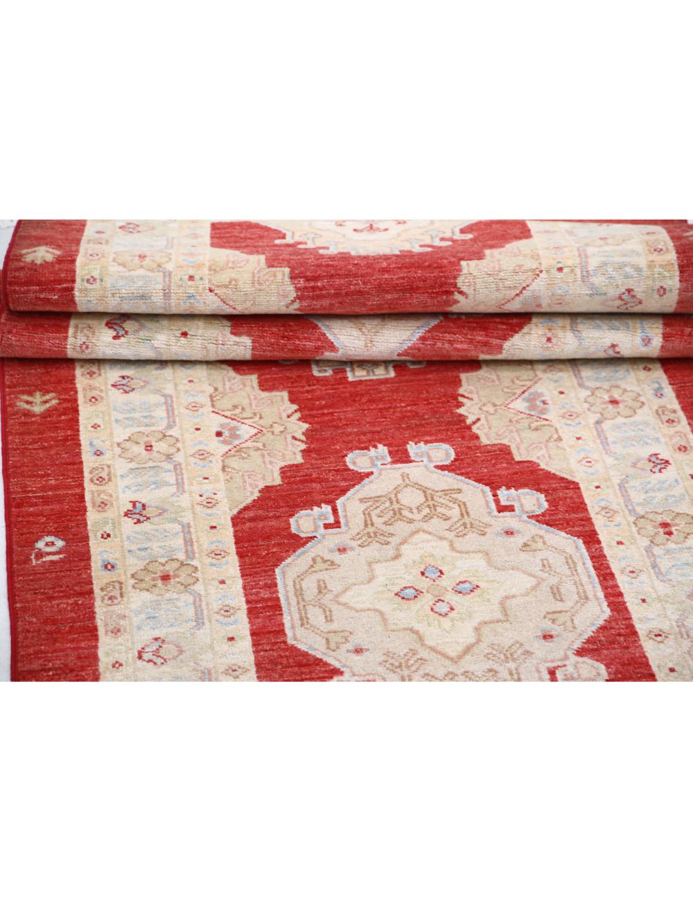 Hand Knotted Ziegler Farhan Wool Rug - 2'7'' x 7'7'' Arteverk Arteverk Rugs