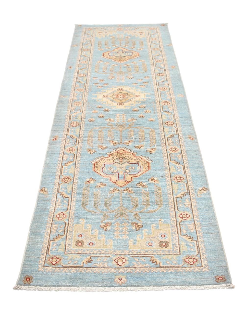 Hand Knotted Ziegler Farhan Wool Rug - 2'9'' x 8'2'' Arteverk Arteverk Rugs