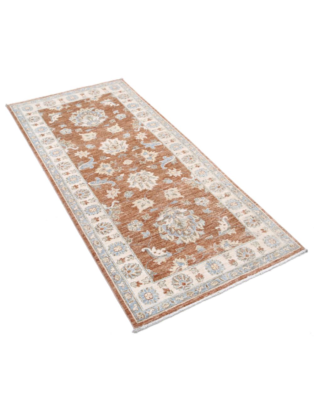 Hand Knotted Ziegler Farhan Wool Rug - 2'6'' x 5'9''