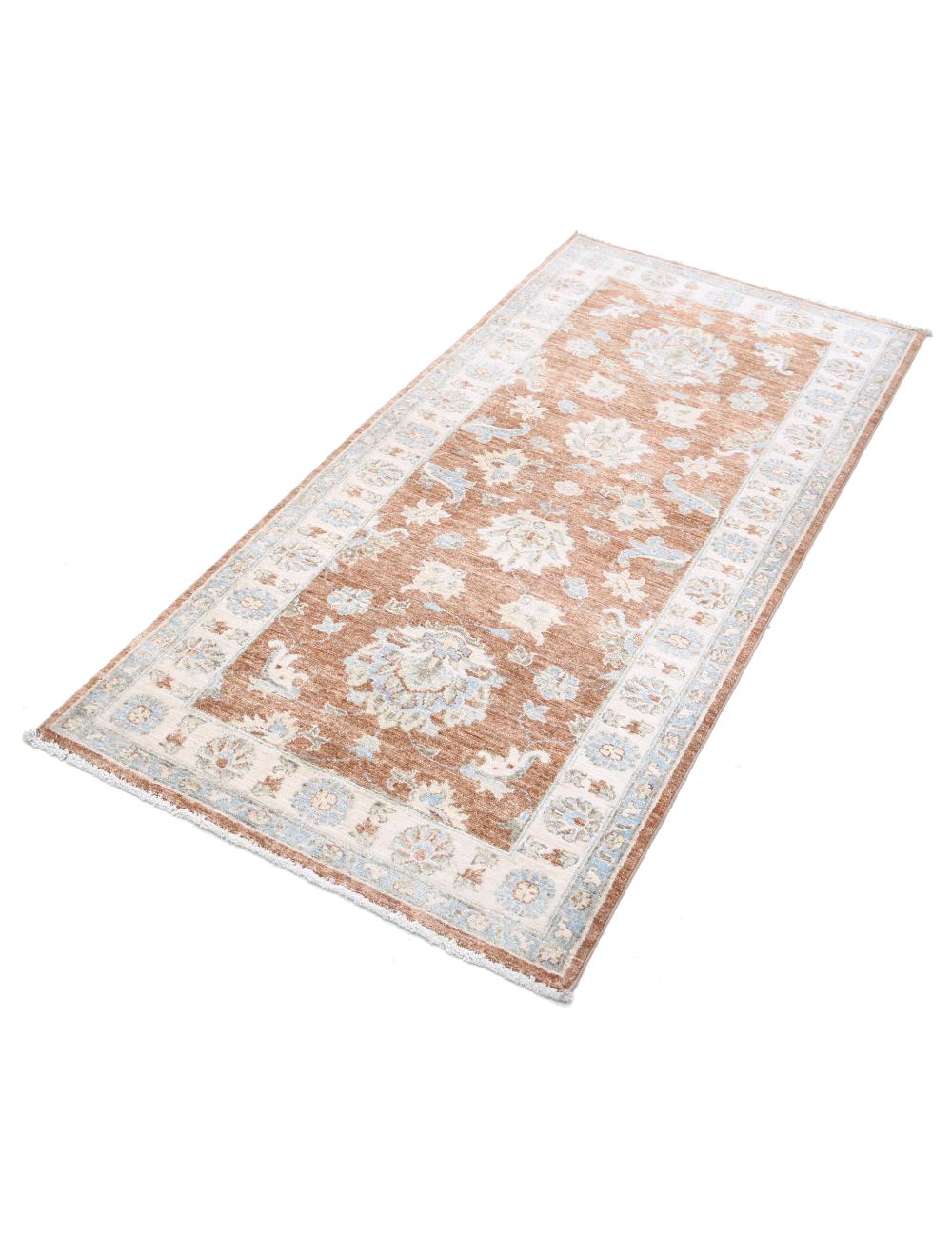 Hand Knotted Ziegler Farhan Wool Rug - 2'6'' x 5'9'' Arteverk Arteverk Rugs