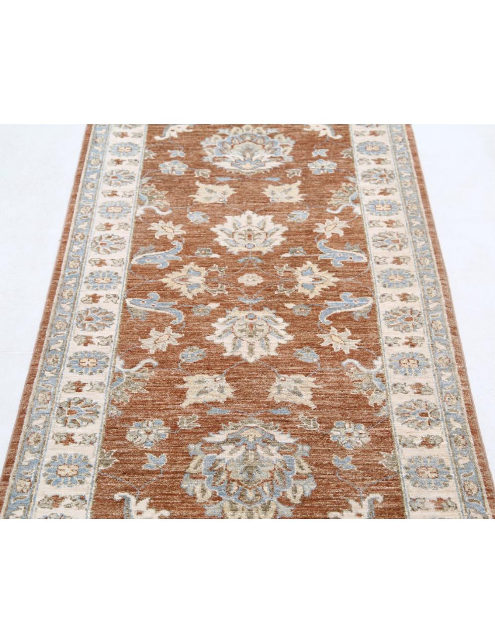 Hand Knotted Ziegler Farhan Wool Rug - 2'6'' x 5'9'' Arteverk Arteverk Rugs