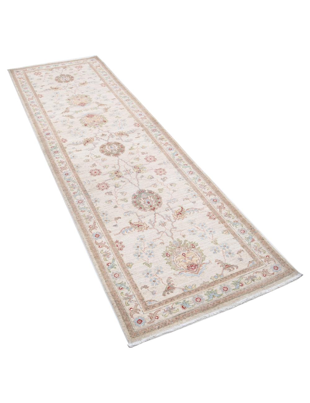 Hand Knotted Ziegler Farhan Wool Rug - 2'8'' x 8'4'' Arteverk Arteverk Rugs