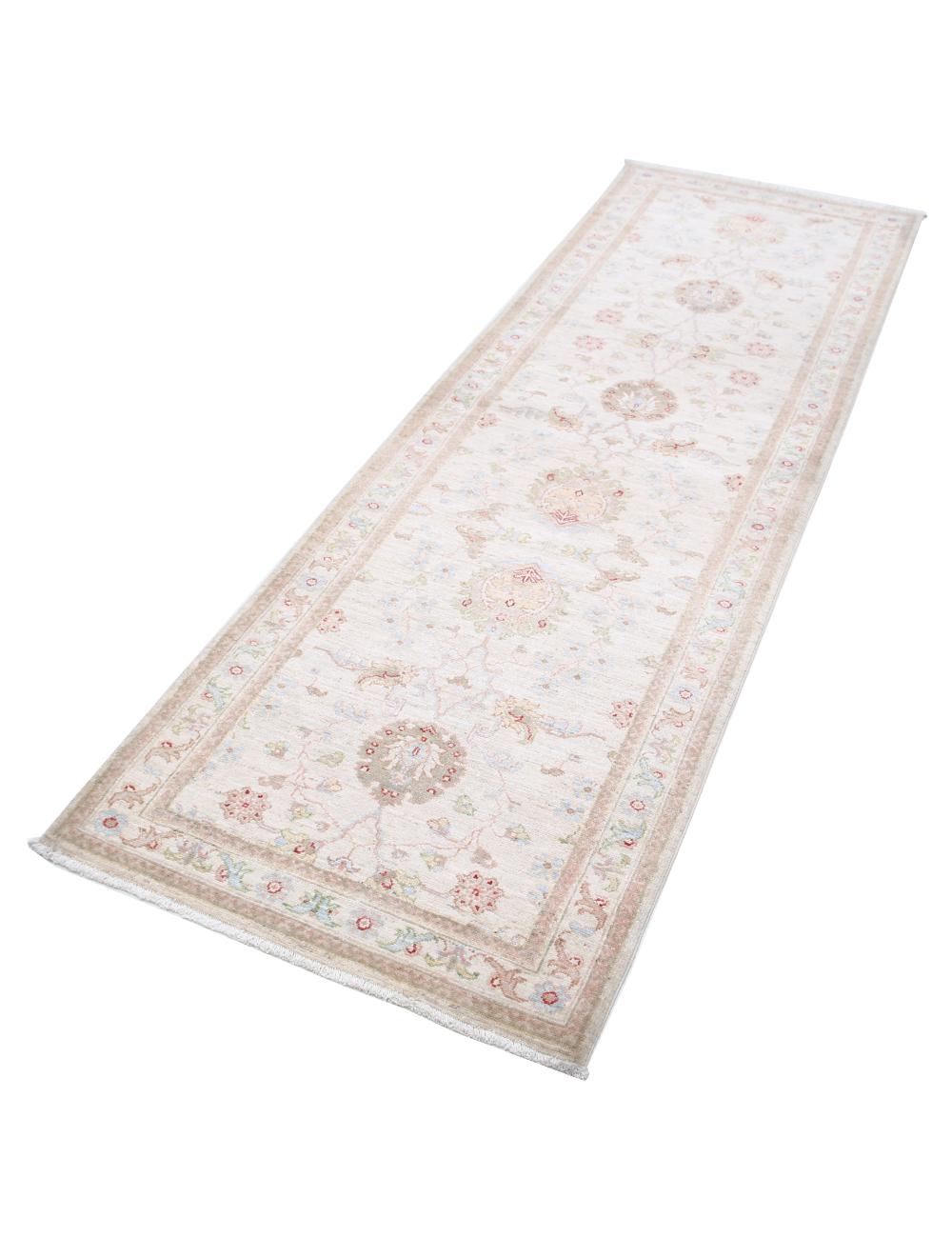 Hand Knotted Ziegler Farhan Wool Rug - 2'8'' x 8'4'' Arteverk Arteverk Rugs