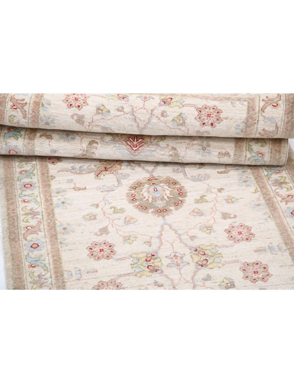 Hand Knotted Ziegler Farhan Wool Rug - 2'8'' x 8'4'' Arteverk Arteverk Rugs