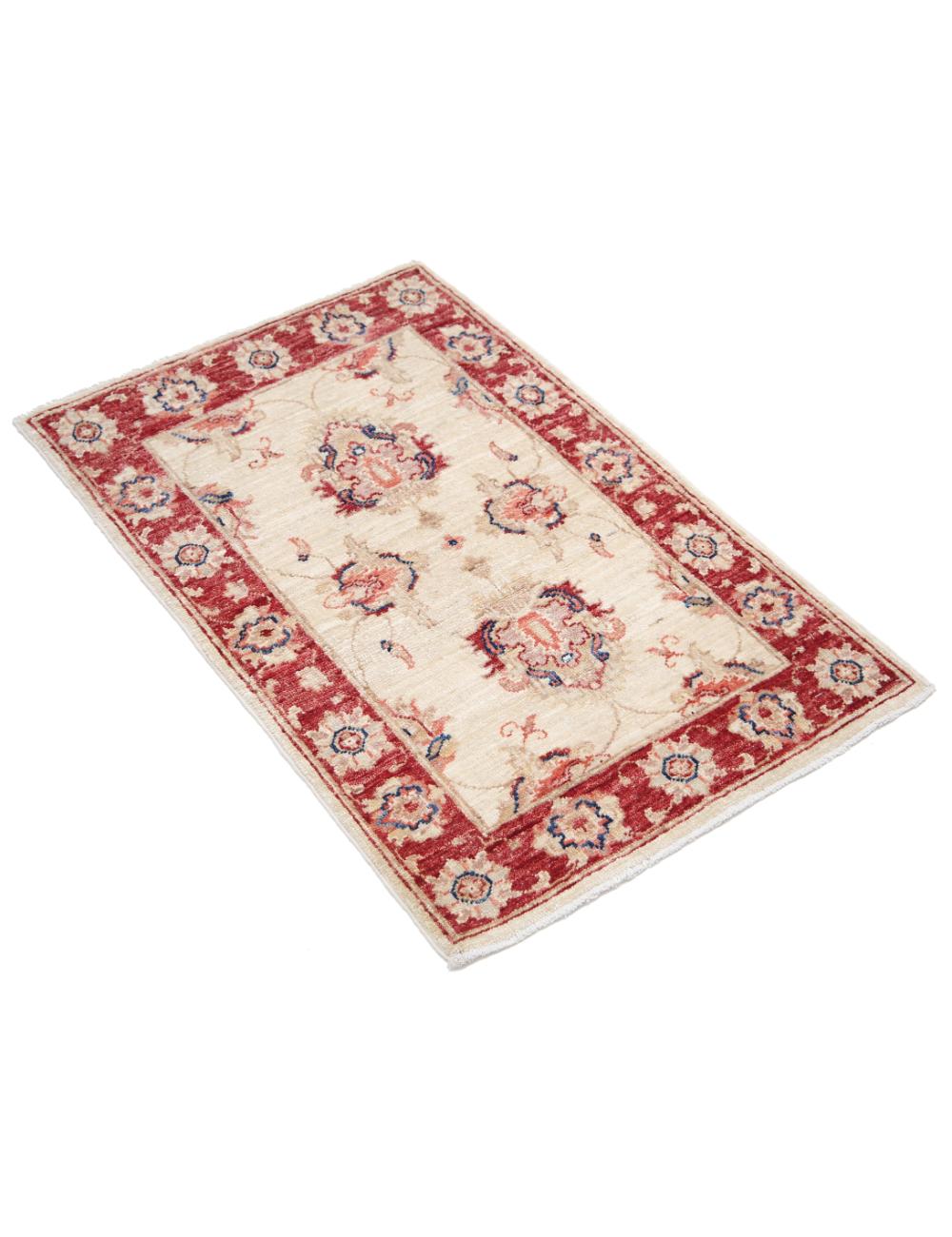 Hand Knotted Ziegler Farhan Wool Rug - 1'11'' x 2'11''
