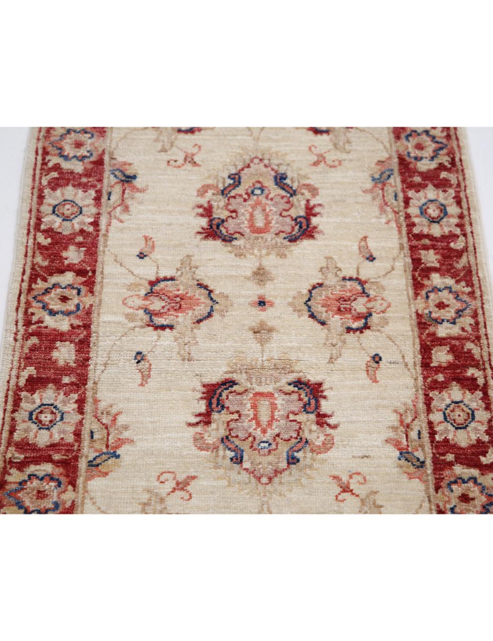 Hand Knotted Ziegler Farhan Wool Rug - 1'11'' x 2'11'' Arteverk Arteverk Rugs