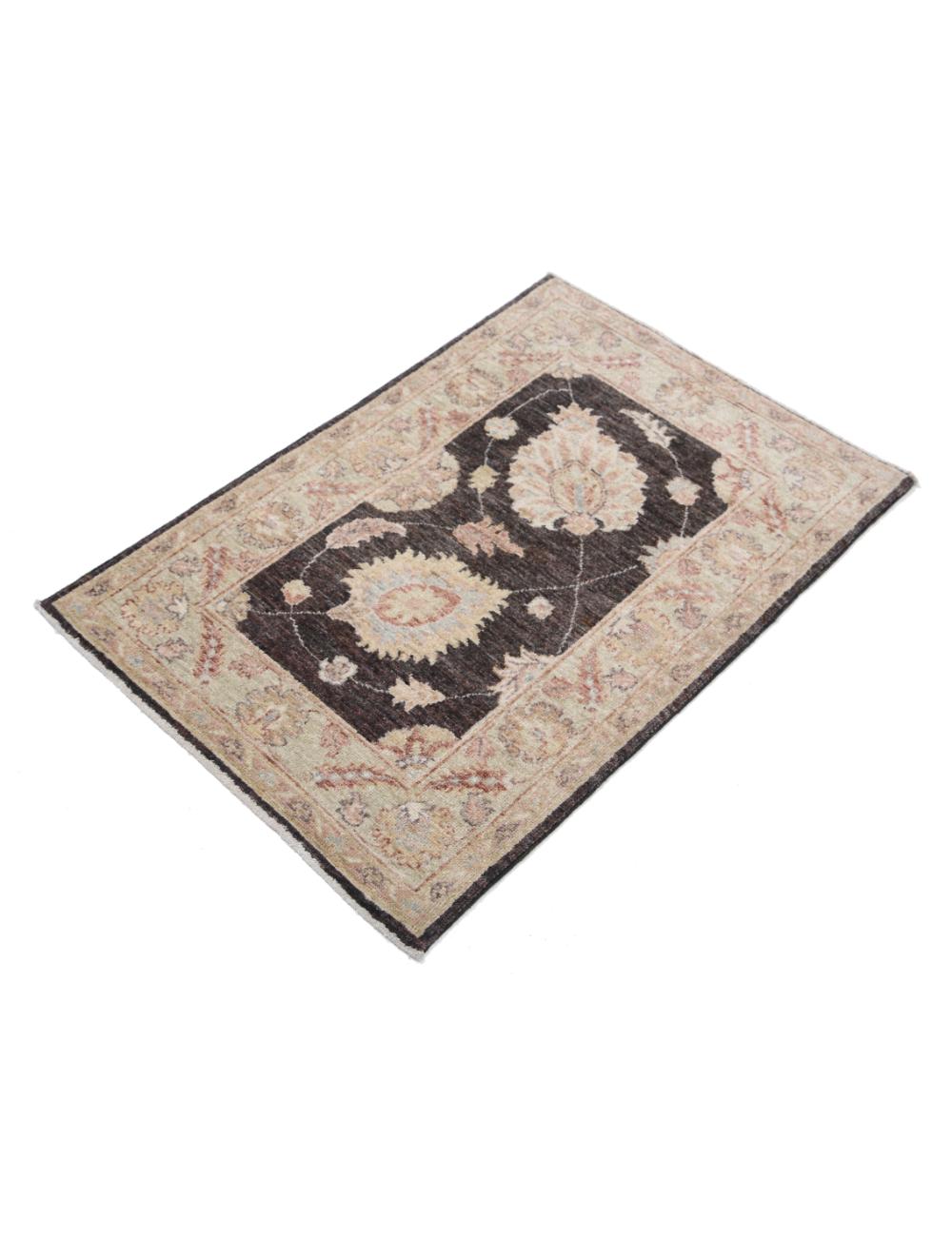 Hand Knotted Ziegler Farhan Wool Rug - 2'1'' x 3'1'' Arteverk Arteverk Rugs