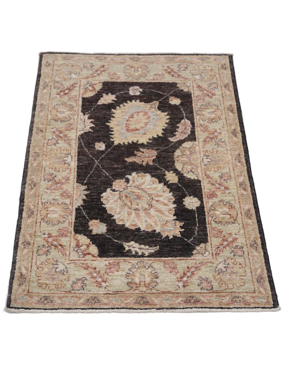 Hand Knotted Ziegler Farhan Wool Rug - 2'1'' x 3'1'' Arteverk Arteverk Rugs