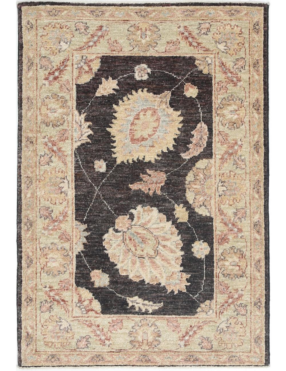 Hand Knotted Ziegler Farhan Wool Rug - 2'1'' x 3'1''