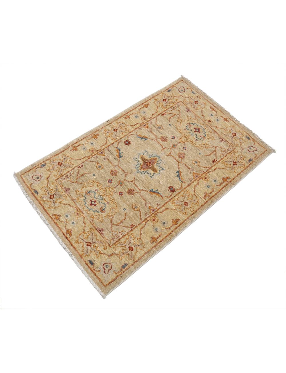 Hand Knotted Ziegler Farhan Wool Rug - 2'0'' x 3'1''