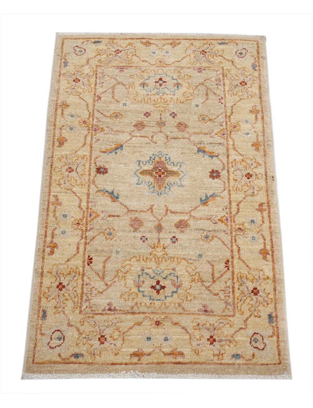 Hand Knotted Ziegler Farhan Wool Rug - 2'0'' x 3'1'' Arteverk Arteverk Rugs