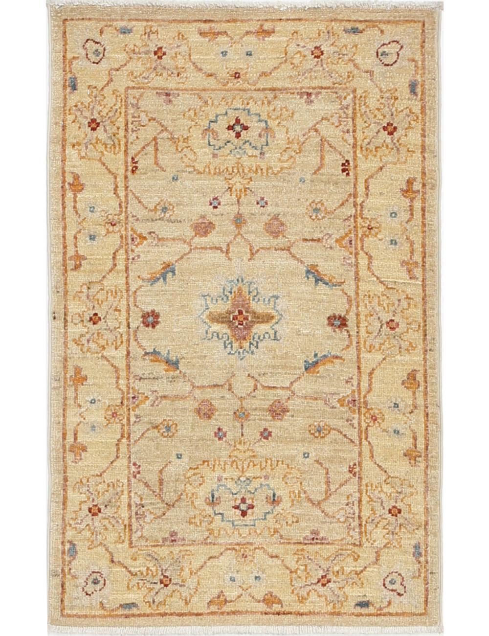 Hand Knotted Ziegler Farhan Wool Rug - 2'0'' x 3'1''