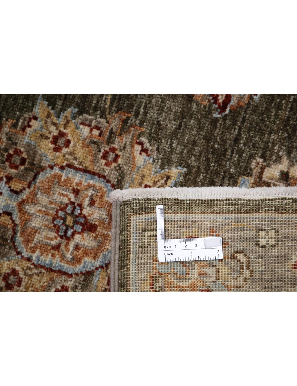 Hand Knotted Ziegler Farhan Wool Rug - 2'0'' x 2'11'' Arteverk Arteverk Rugs