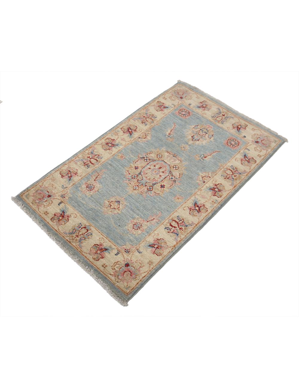 Hand Knotted Ziegler Farhan Wool Rug - 2'0'' x 3'4'' Arteverk Arteverk Rugs