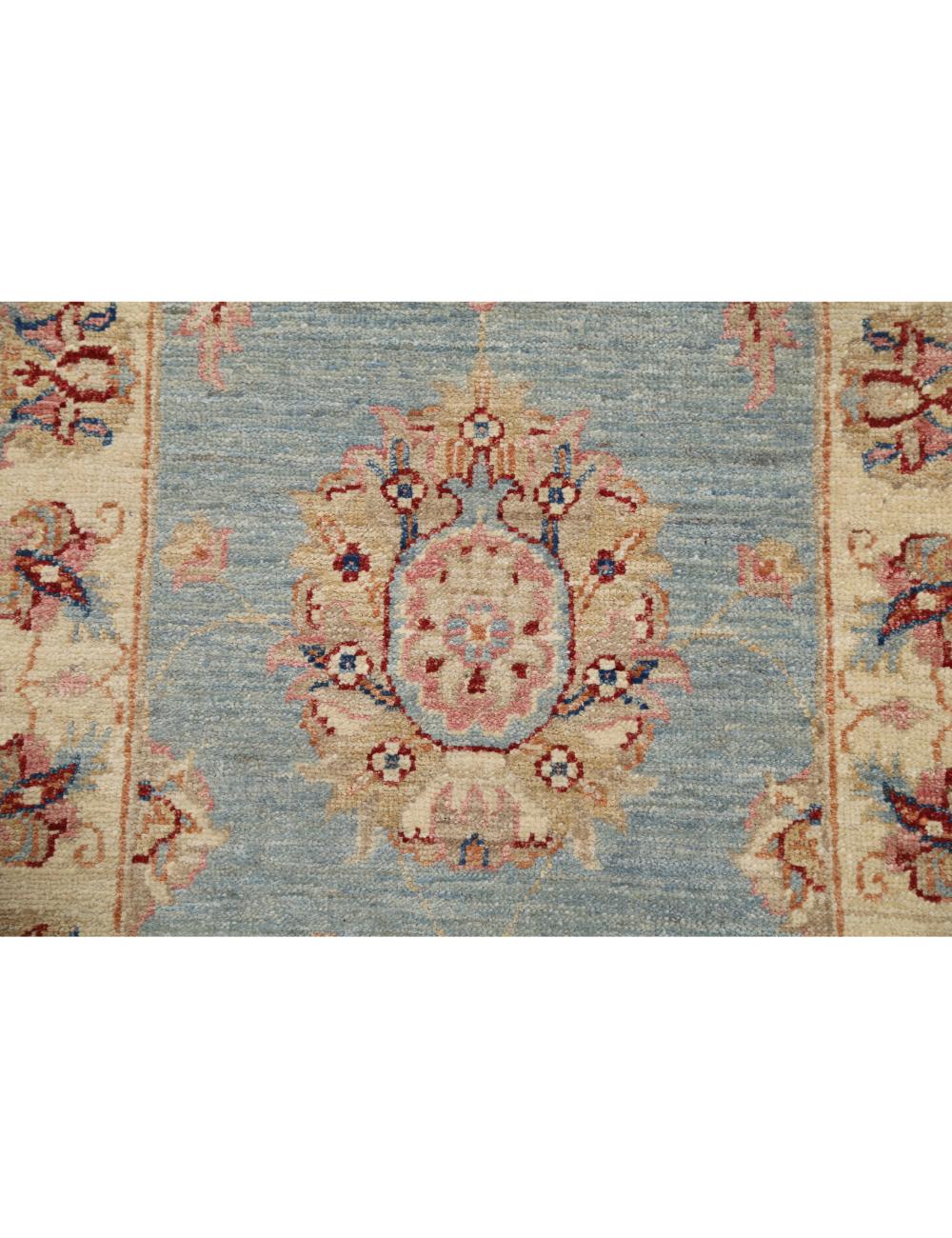 Hand Knotted Ziegler Farhan Wool Rug - 2'0'' x 3'4'' Arteverk Arteverk Rugs