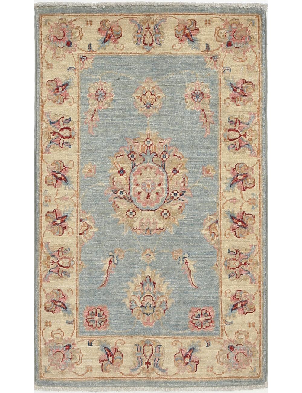 Hand Knotted Ziegler Farhan Wool Rug - 2'0'' x 3'4''