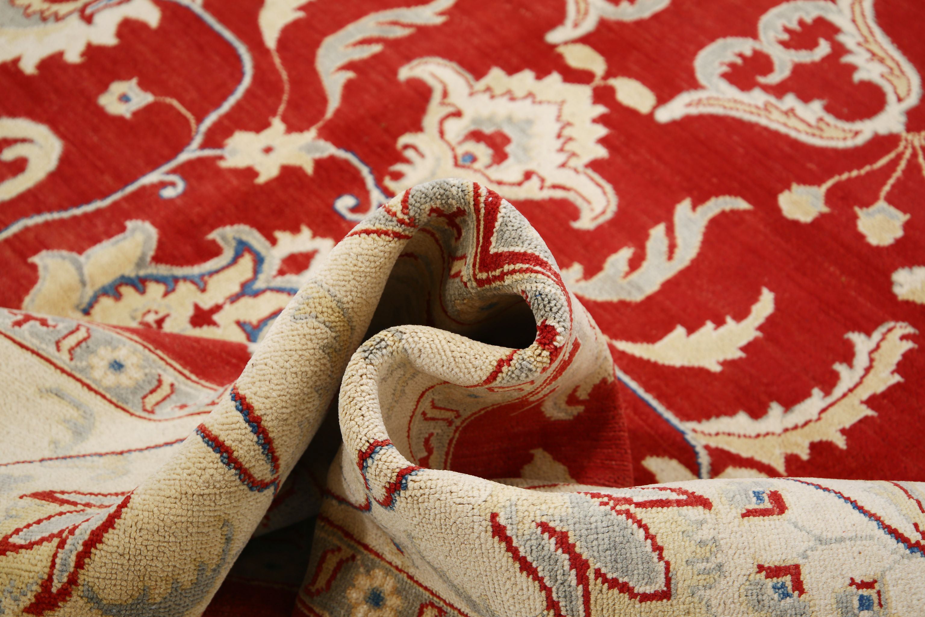 Hand Knotted Ziegler Farhan Gul Wool Rug - 8'10'' x 12'2''