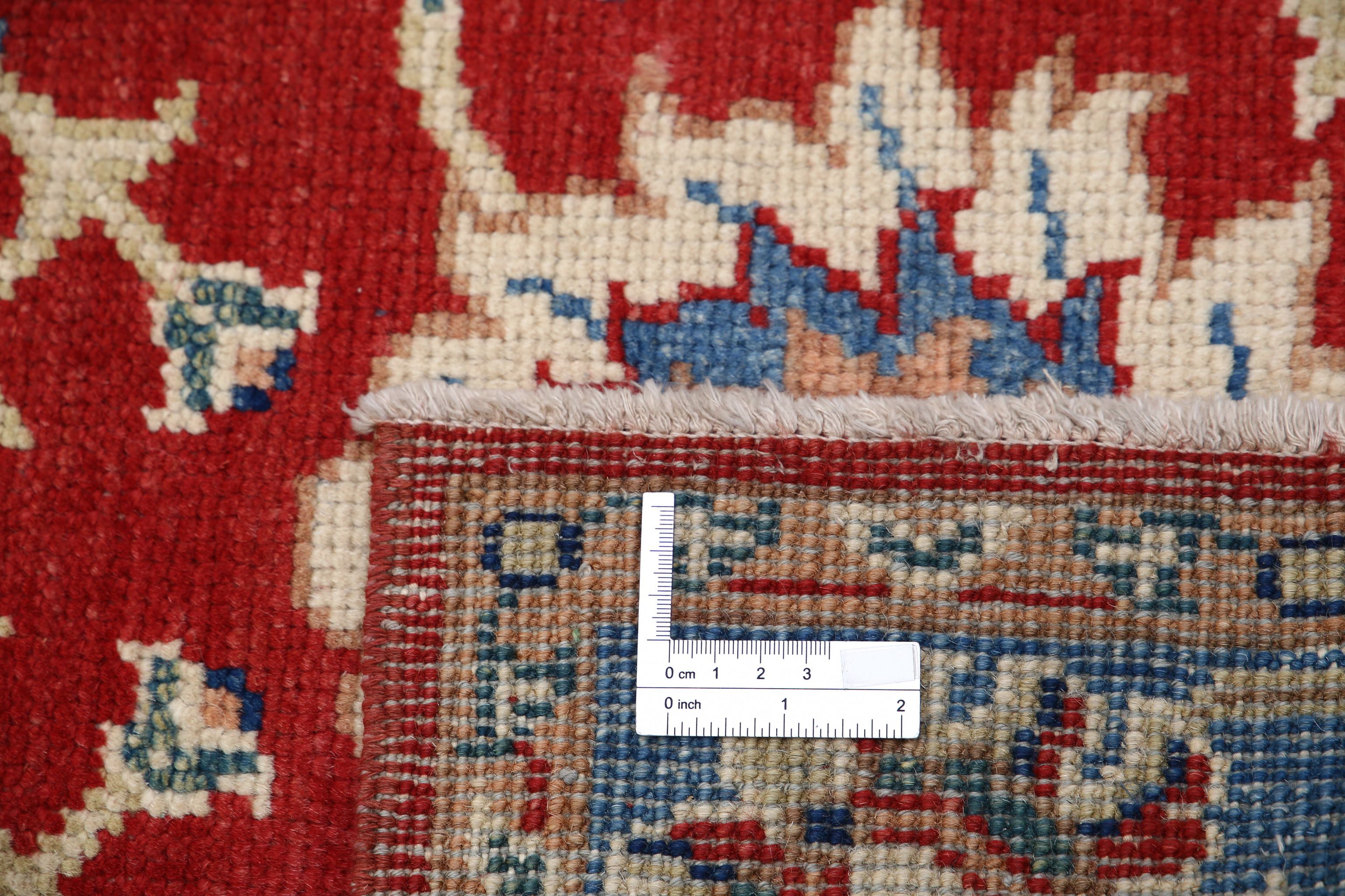 Hand Knotted Ziegler Farhan Gul Wool Rug - 4'1'' x 6'0''