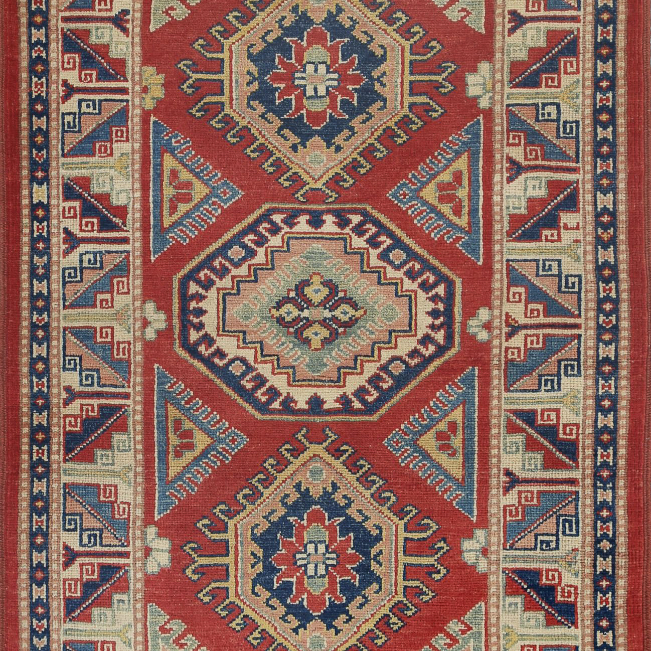 Hand Knotted Ziegler Farhan Gul Wool Rug - 3'0'' x 4'10''