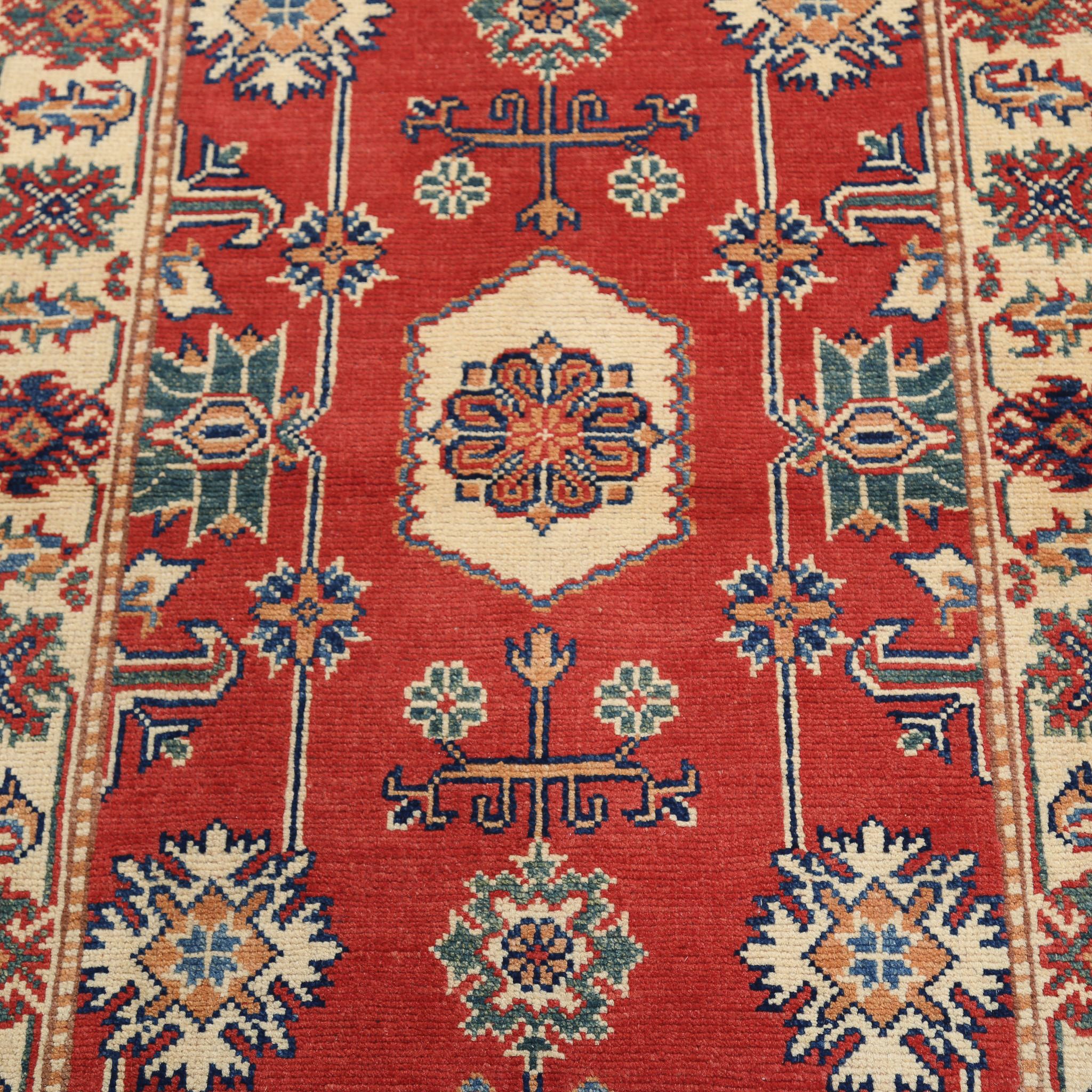Hand Knotted Ziegler Farhan Gul Wool Rug - 3'0'' x 5'1''