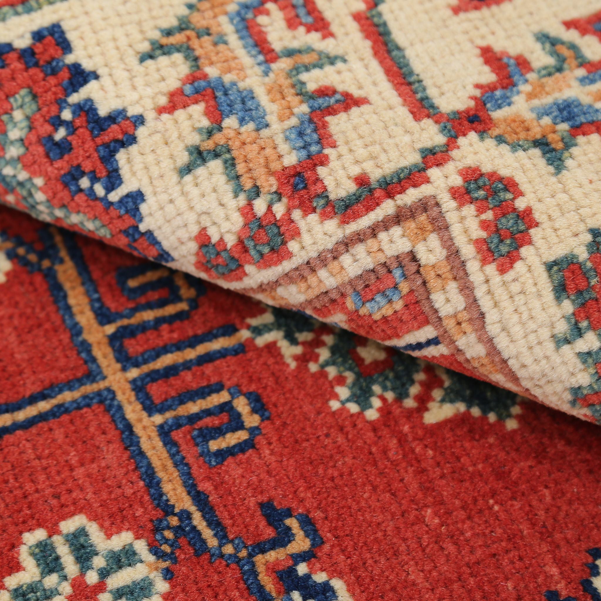 Hand Knotted Ziegler Farhan Gul Wool Rug - 3'0'' x 5'1''
