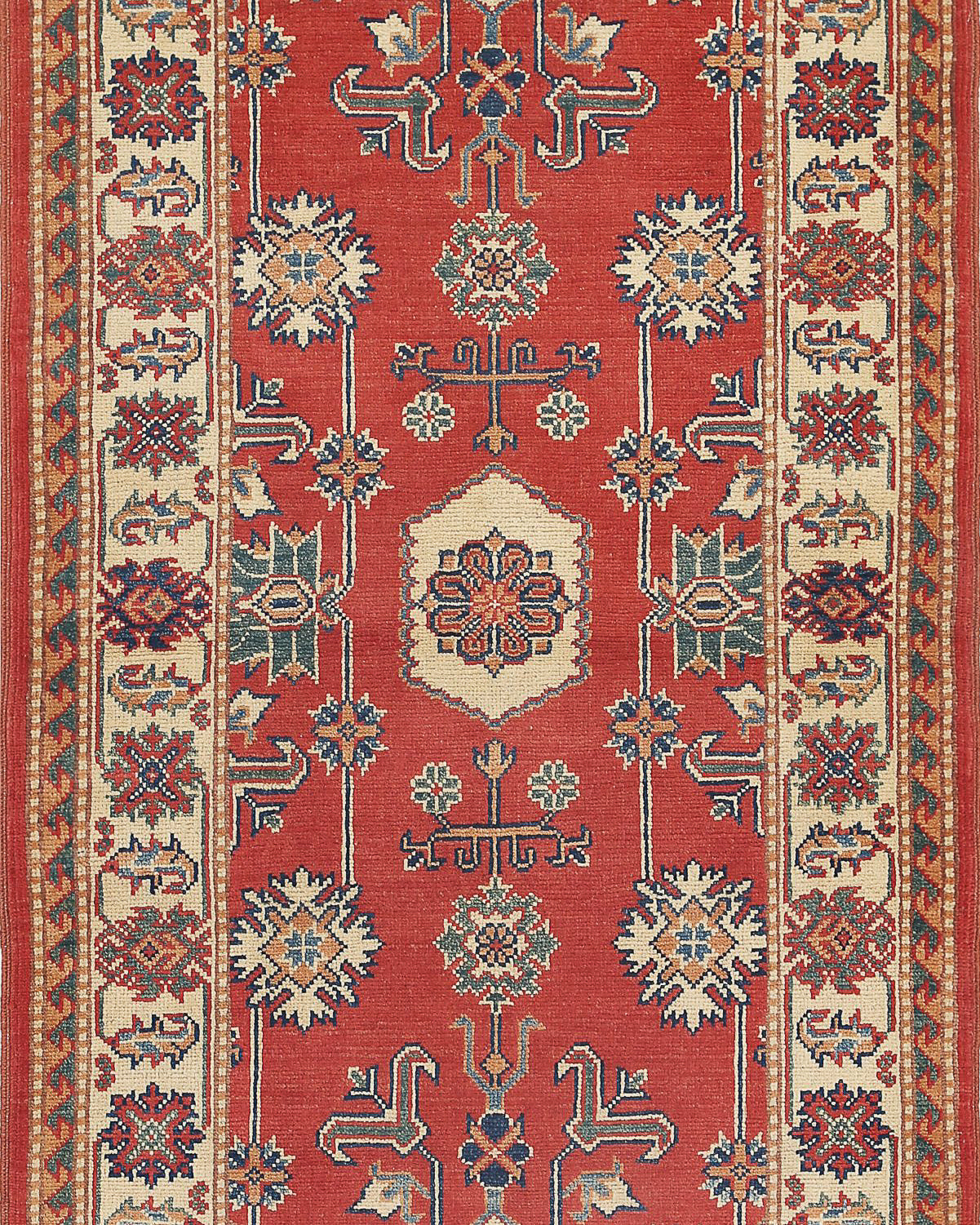Hand Knotted Ziegler Farhan Gul Wool Rug - 3'0'' x 5'1''