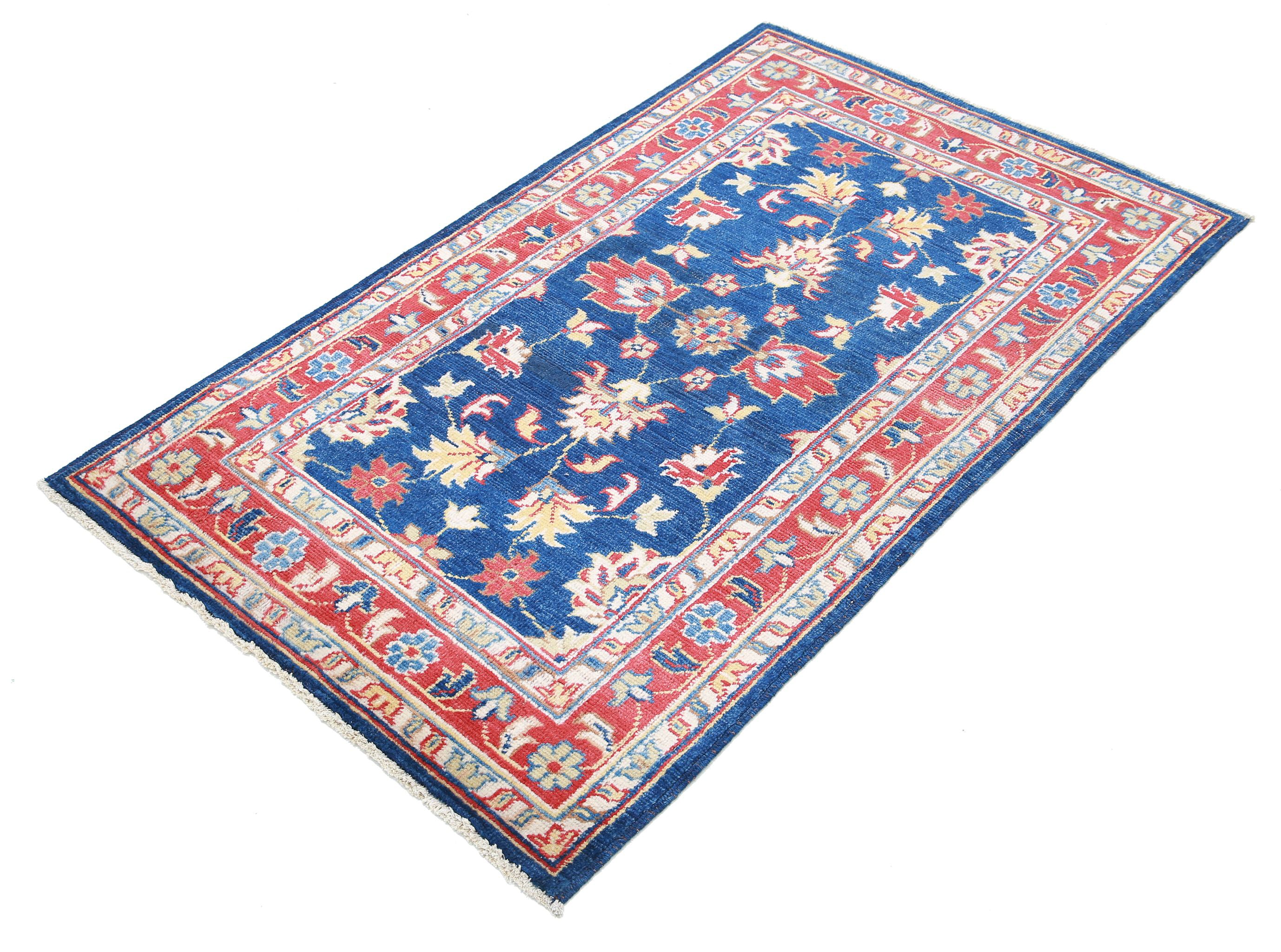 Hand Knotted Ziegler Farhan Gul Wool Rug - 3'0'' x 5'0''