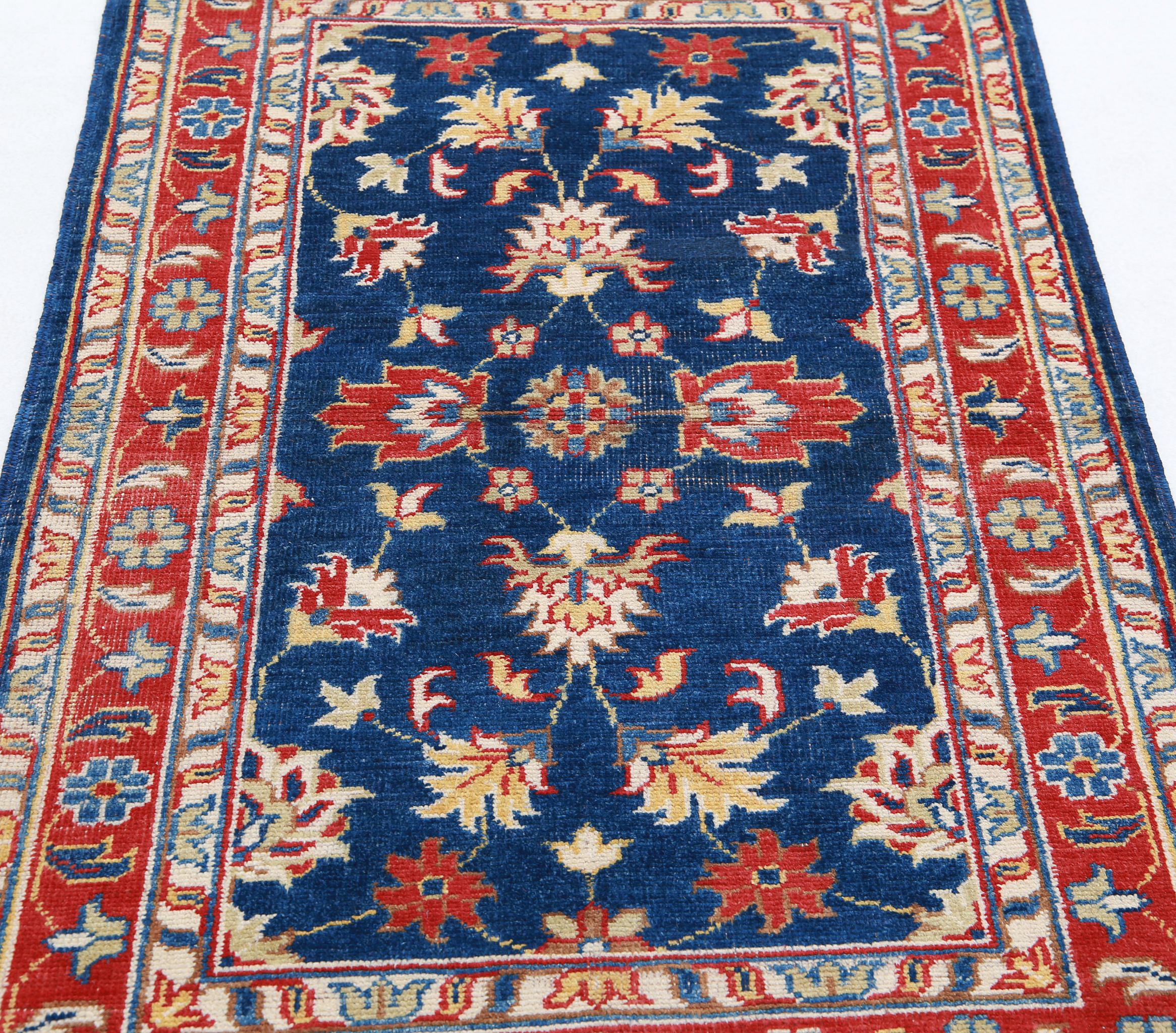 Hand Knotted Ziegler Farhan Gul Wool Rug - 3'0'' x 5'0''