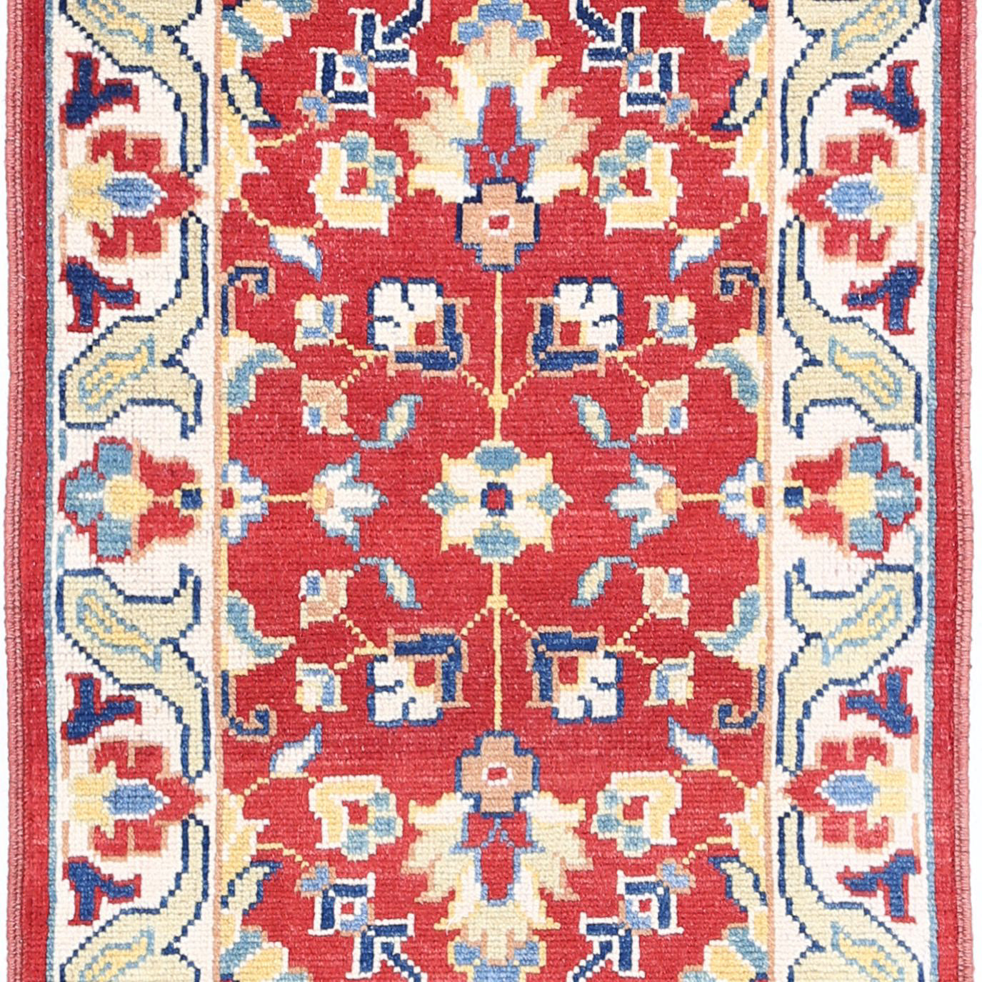 Alfombra de lana Ziegler Farhan Gul anudada a mano - 2'1'' x 3'0''