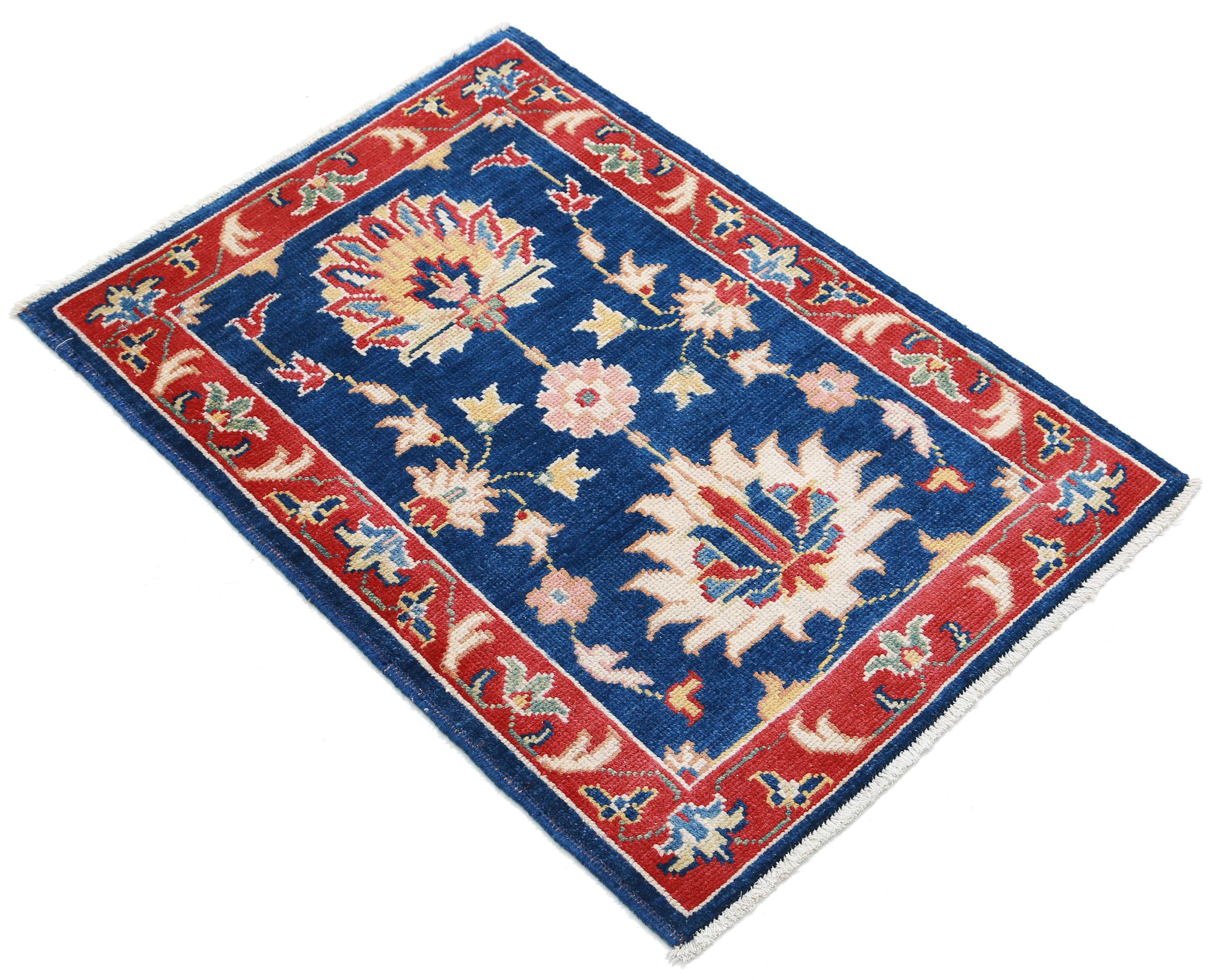 Hand Knotted Ziegler Farhan Gul Wool Rug - 2'1'' x 2'10''
