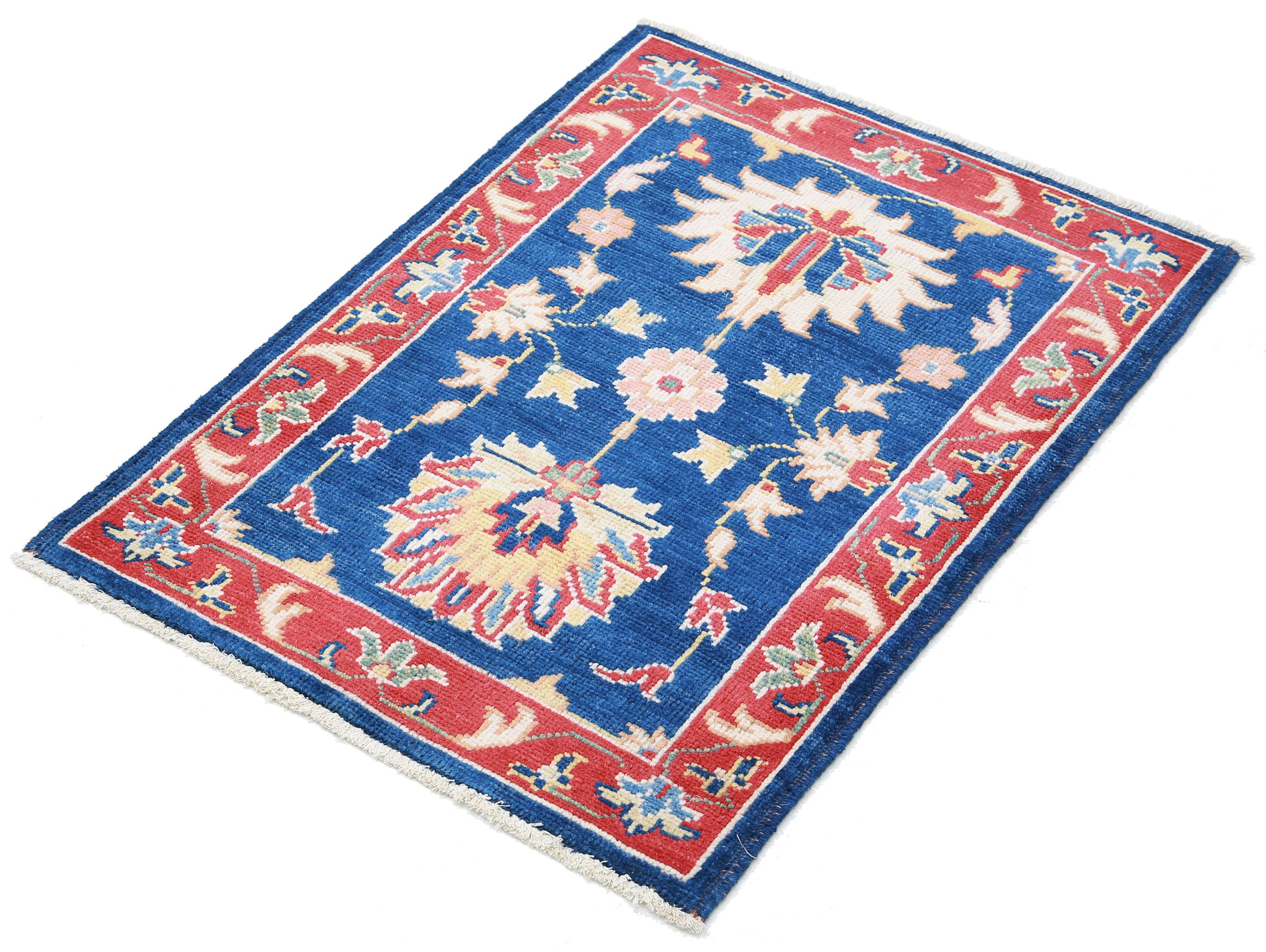 Hand Knotted Ziegler Farhan Gul Wool Rug - 2'1'' x 2'10''