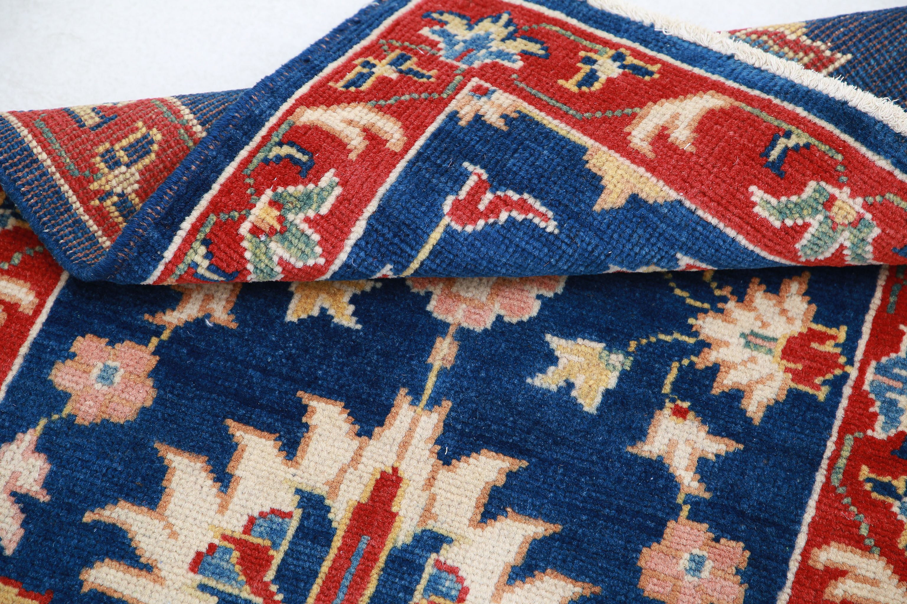 Hand Knotted Ziegler Farhan Gul Wool Rug - 2'1'' x 2'10''