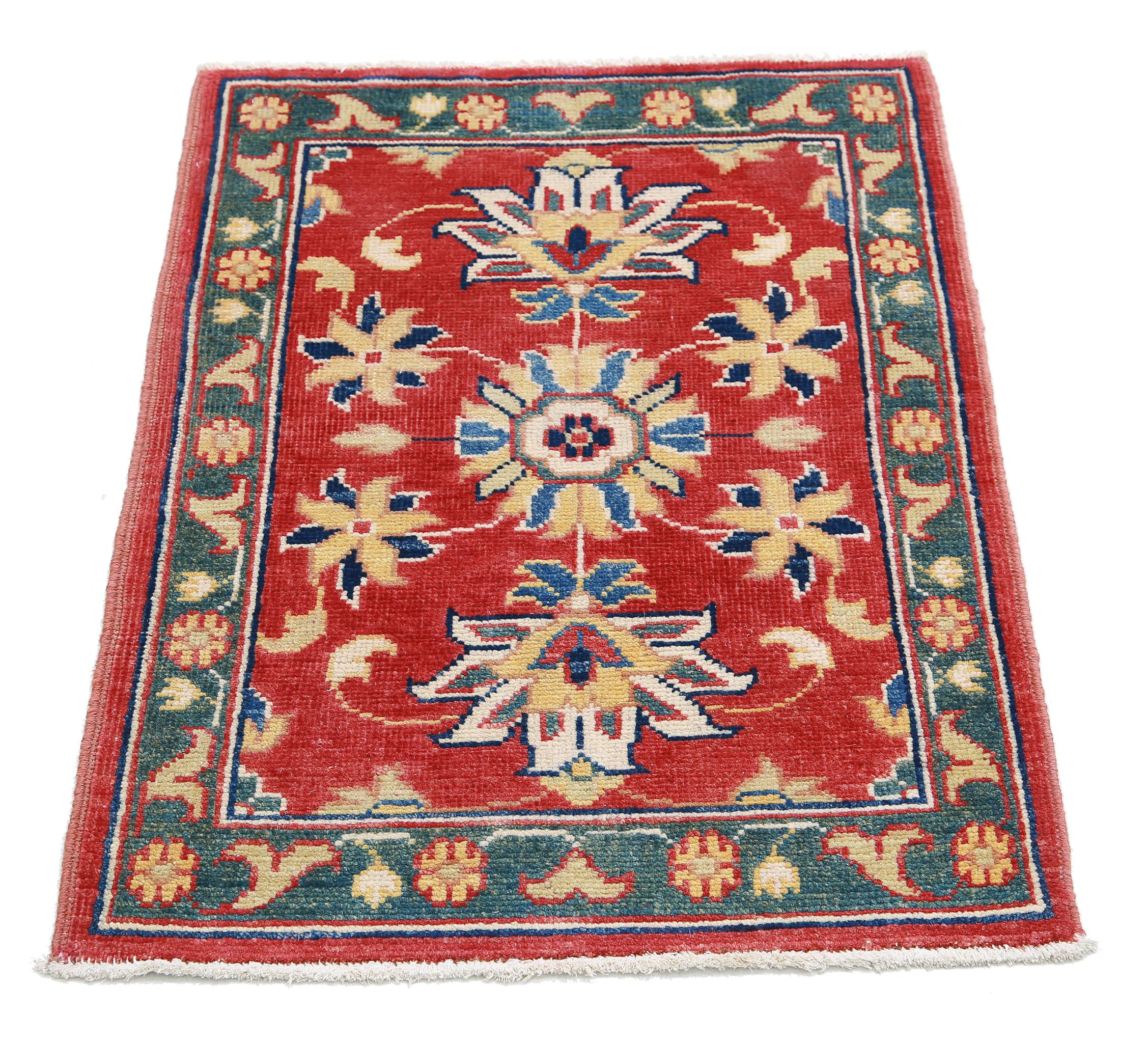 Alfombra de lana Ziegler Farhan Gul anudada a mano - 2'1'' x 2'10''