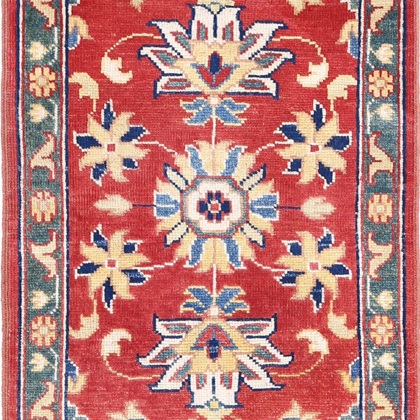 Alfombra de lana Ziegler Farhan Gul anudada a mano - 2'1'' x 2'10''