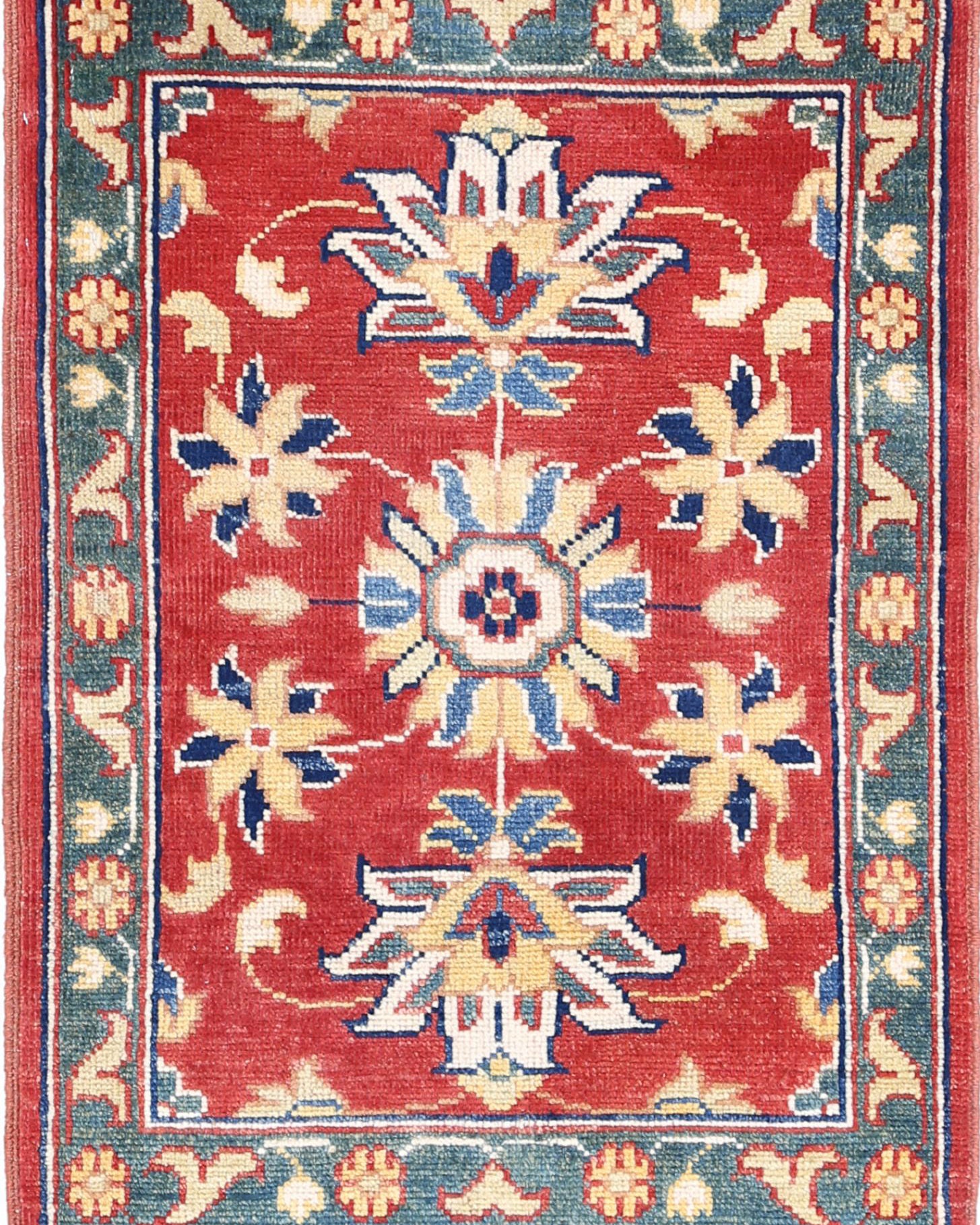 Alfombra de lana Ziegler Farhan Gul anudada a mano - 2'1'' x 2'10''