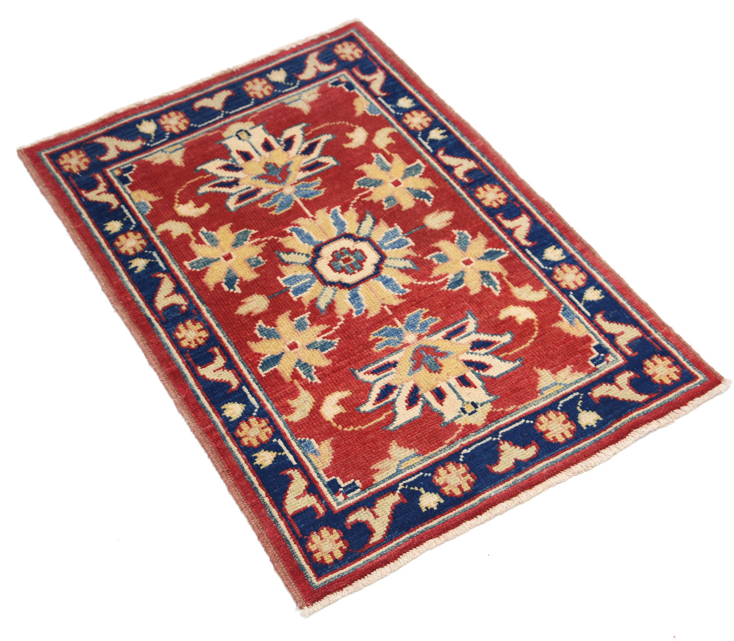 Hand Knotted Ziegler Farhan Gul Wool Rug - 2'11'' x 2'2''