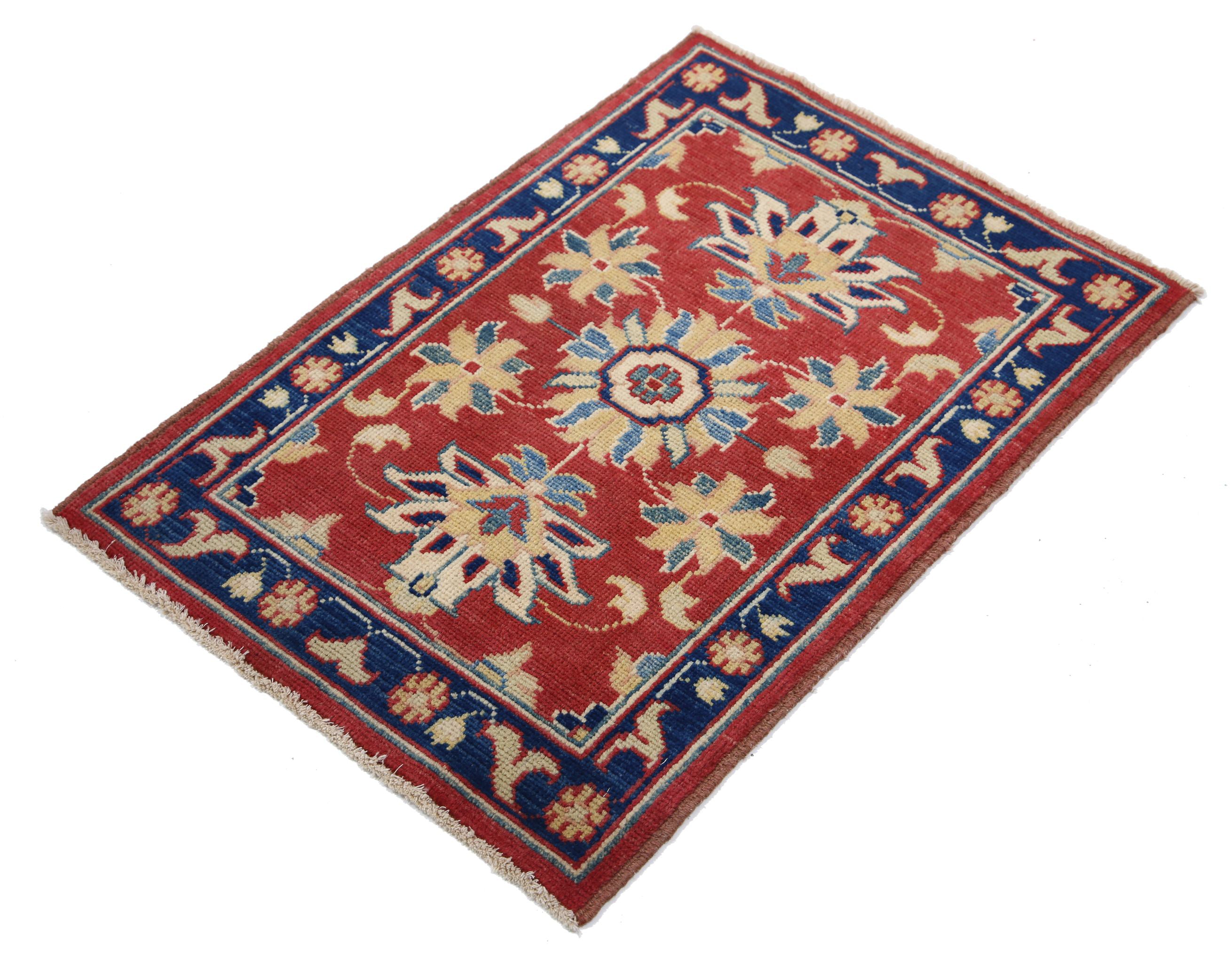 Hand Knotted Ziegler Farhan Gul Wool Rug - 2'11'' x 2'2''