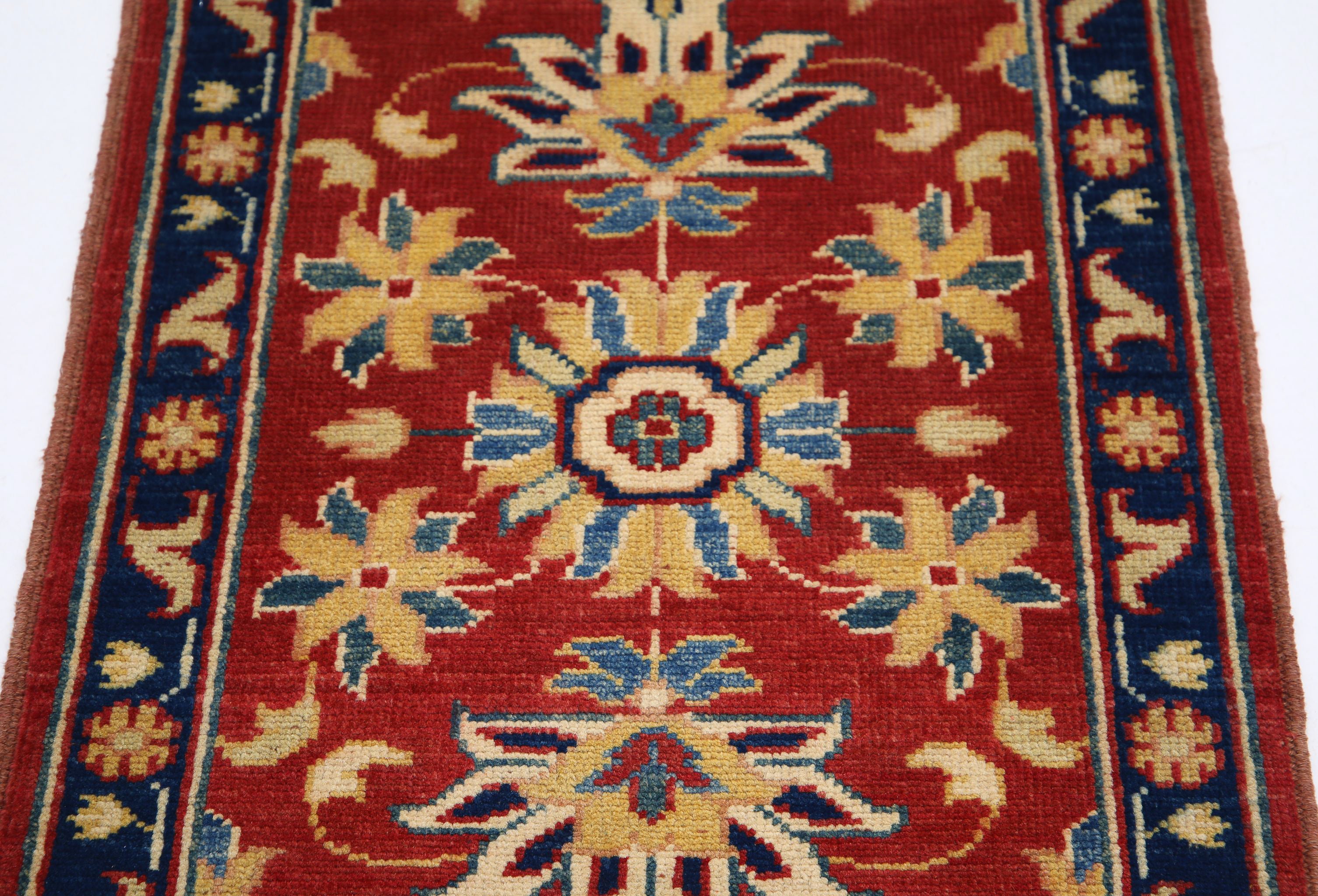 Hand Knotted Ziegler Farhan Gul Wool Rug - 2'11'' x 2'2''