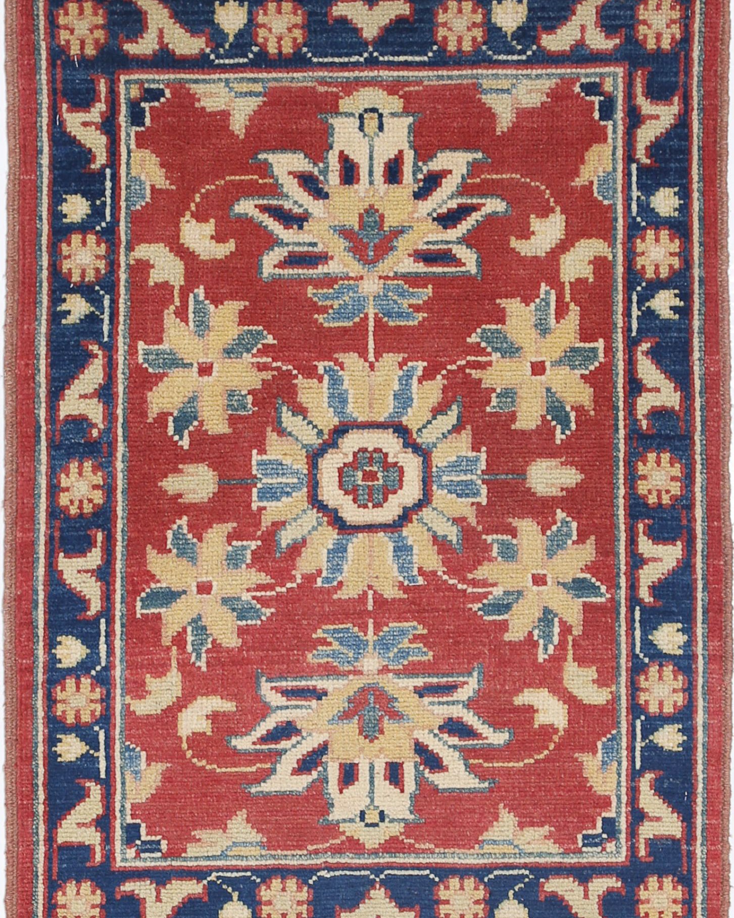 Hand Knotted Ziegler Farhan Gul Wool Rug - 2'11'' x 2'2''
