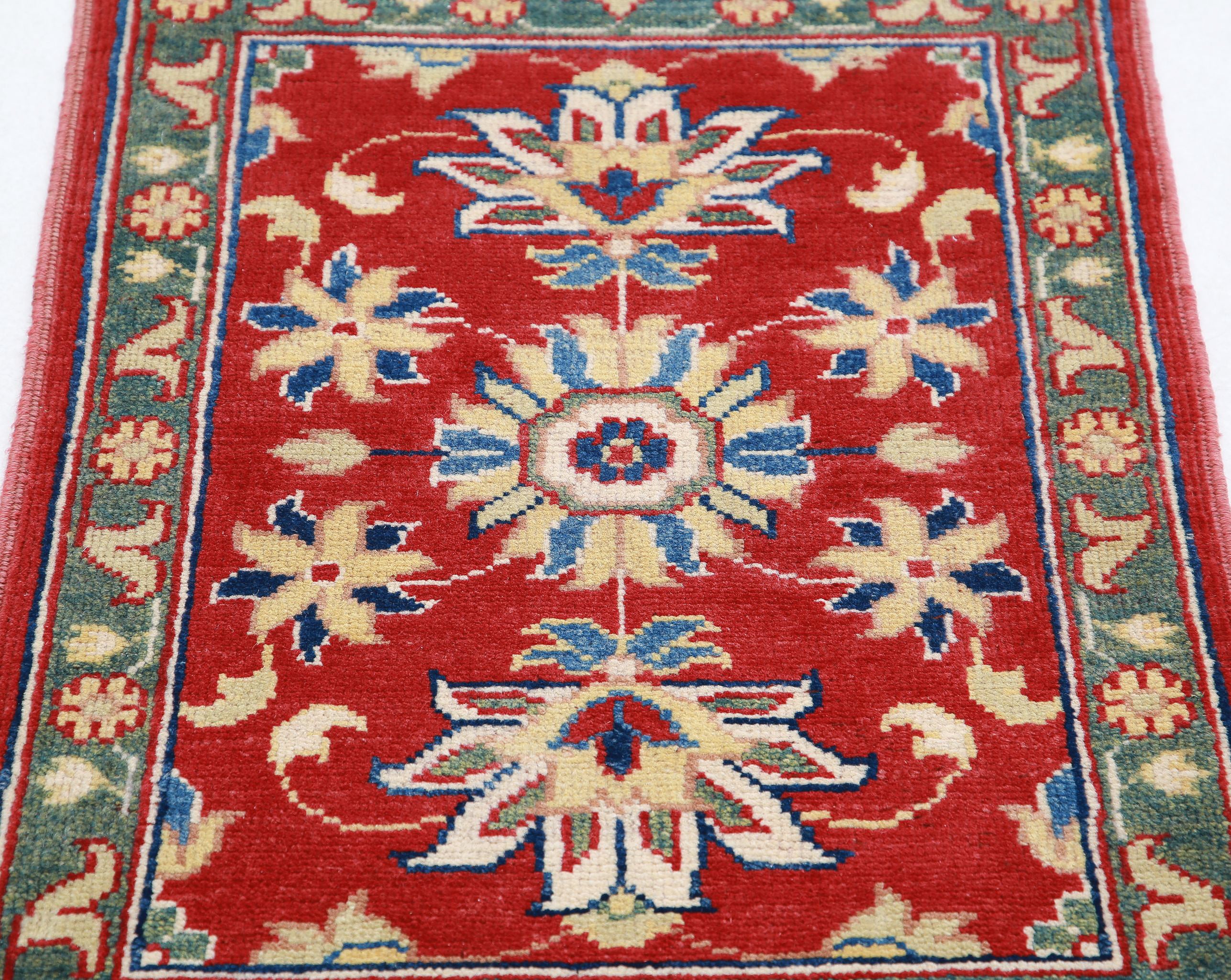 Hand Knotted Ziegler Farhan Gul Wool Rug - 2'1'' x 2'9''