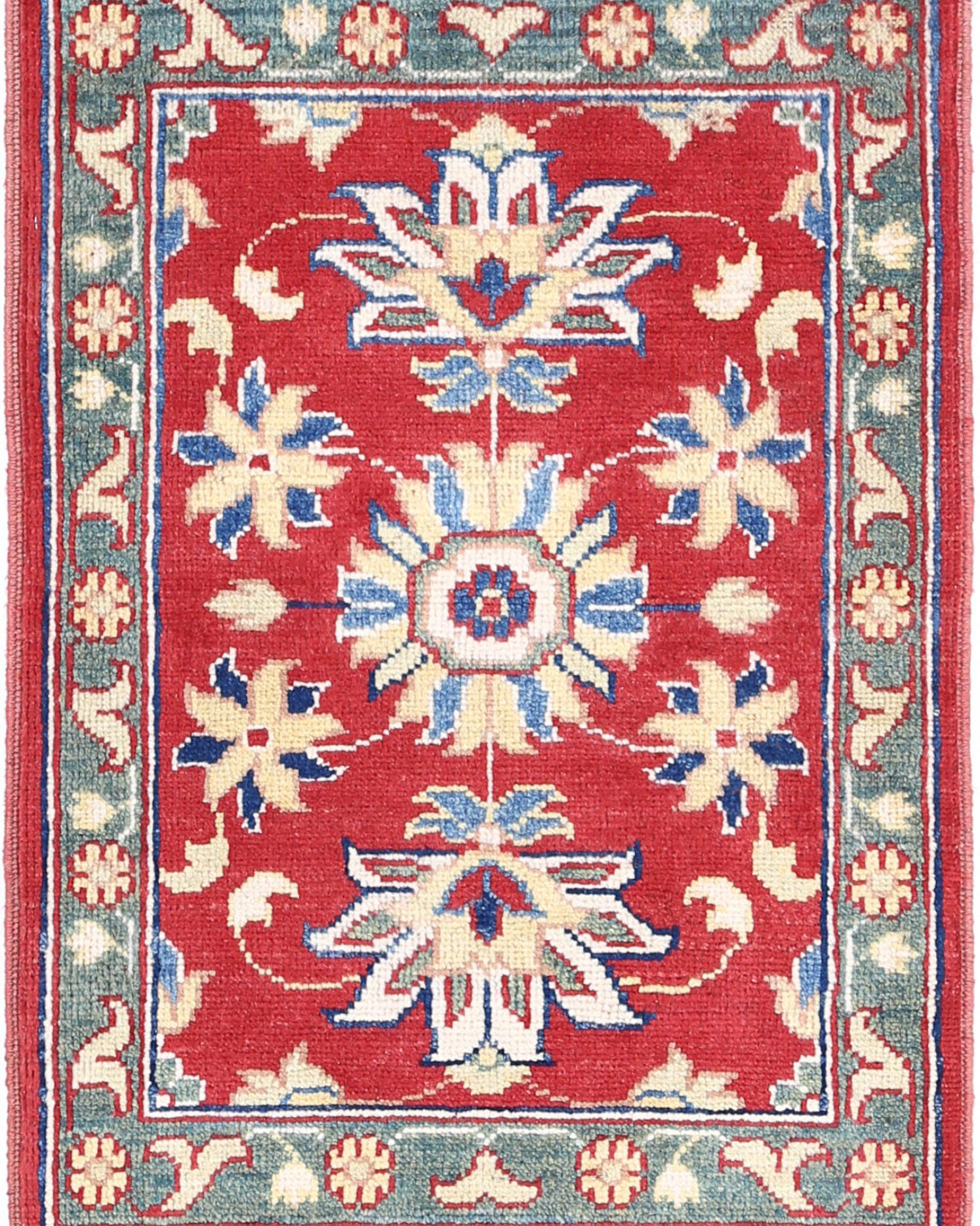 Hand Knotted Ziegler Farhan Gul Wool Rug - 2'1'' x 2'9''