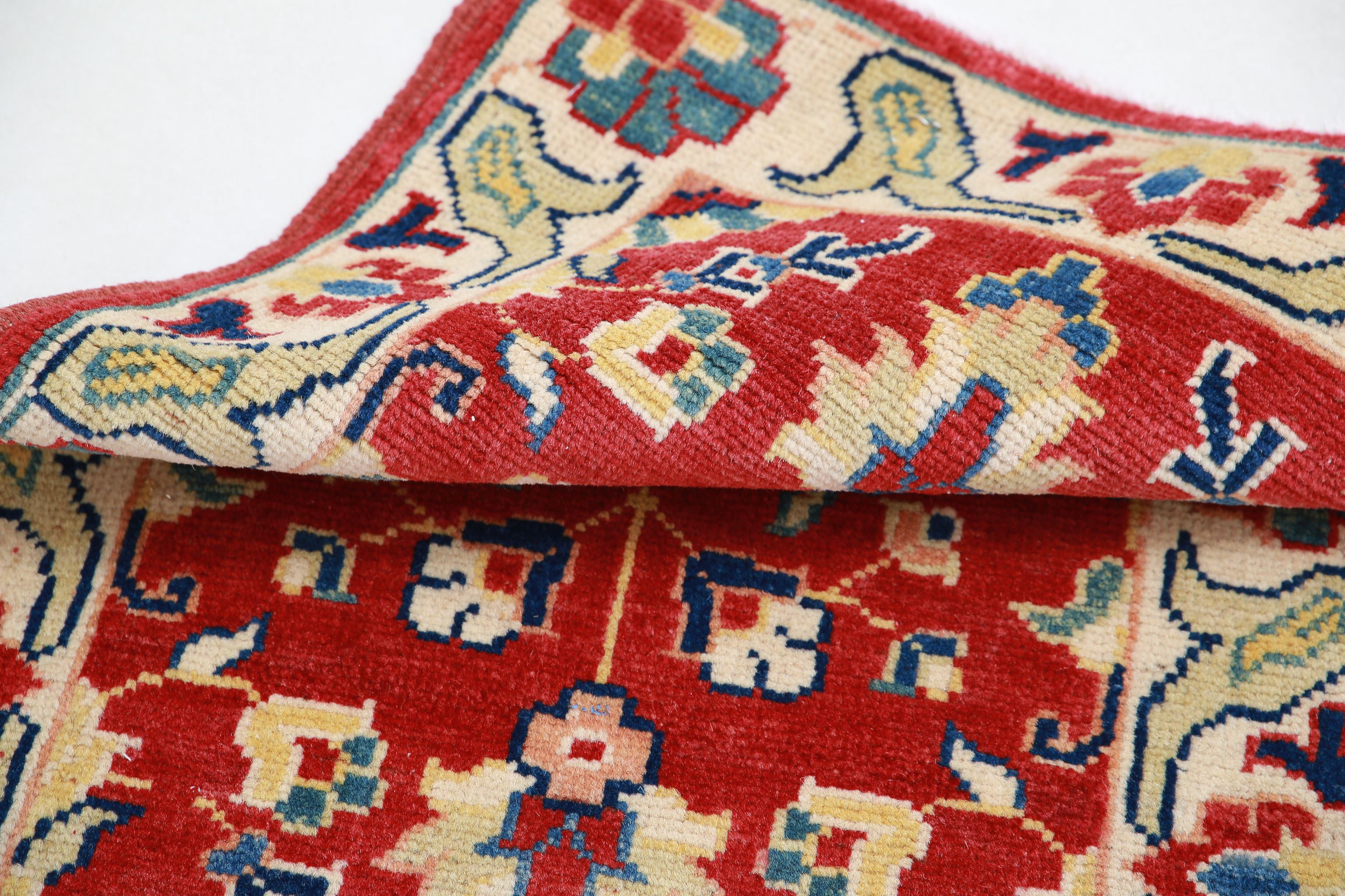 Hand Knotted Ziegler Farhan Gul Wool Rug - 2'1'' x 2'11''