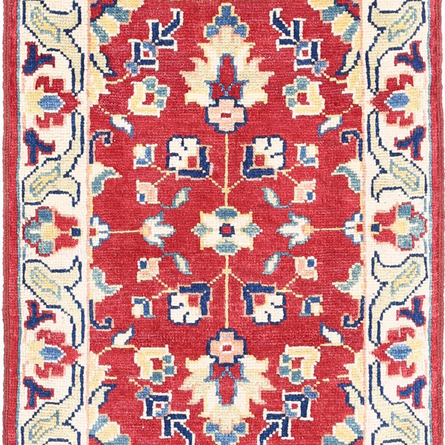 Hand Knotted Ziegler Farhan Gul Wool Rug - 2'1'' x 2'11''