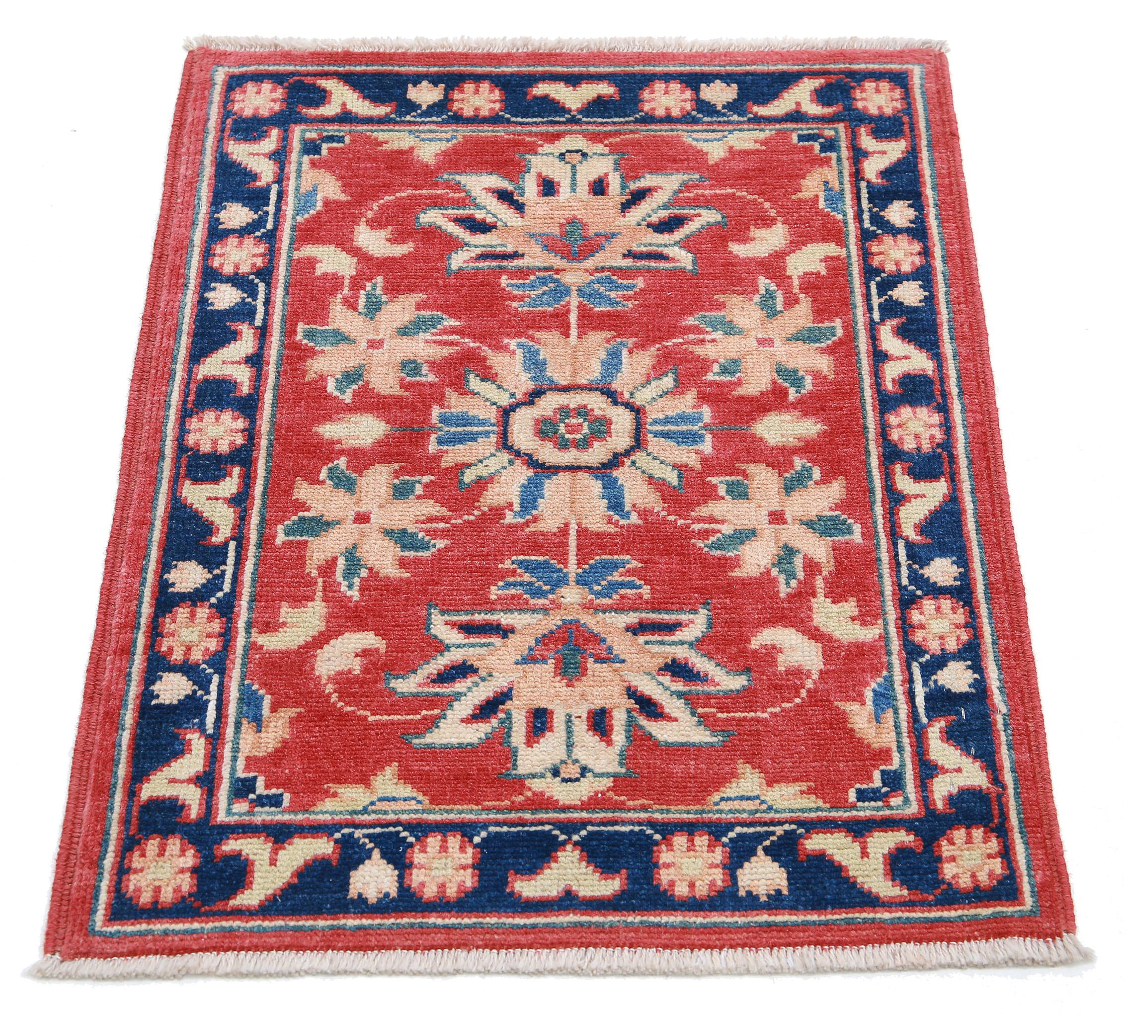 Alfombra de lana Ziegler Farhan Gul anudada a mano - 2'2'' x 2'10''