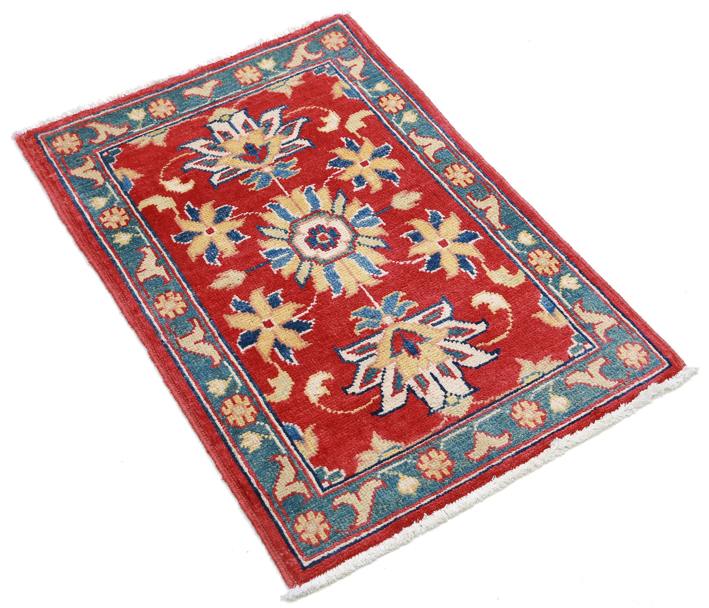 Hand Knotted Ziegler Farhan Gul Wool Rug - 2'0'' x 2'10''