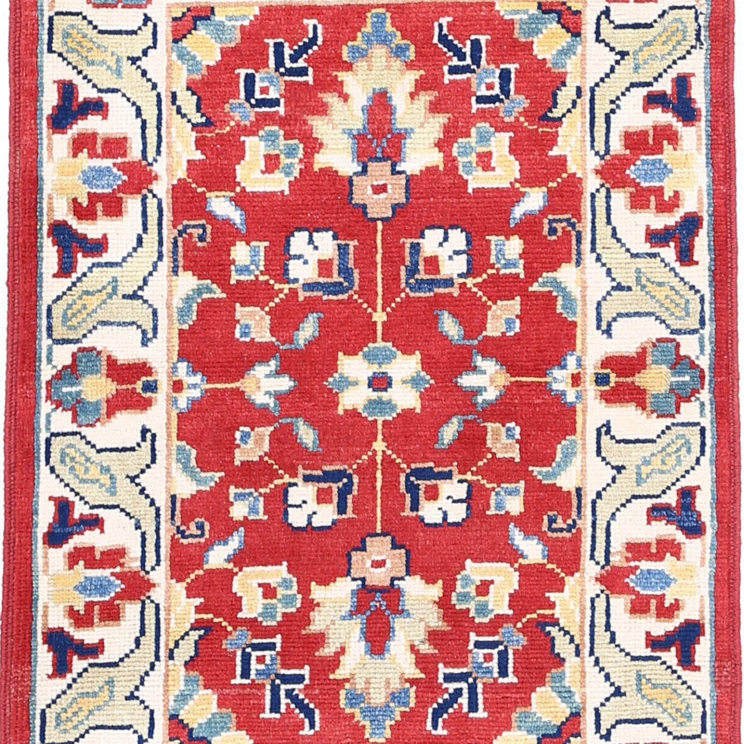 Alfombra de lana Ziegler Farhan Gul anudada a mano - 2'1'' x 2'10''