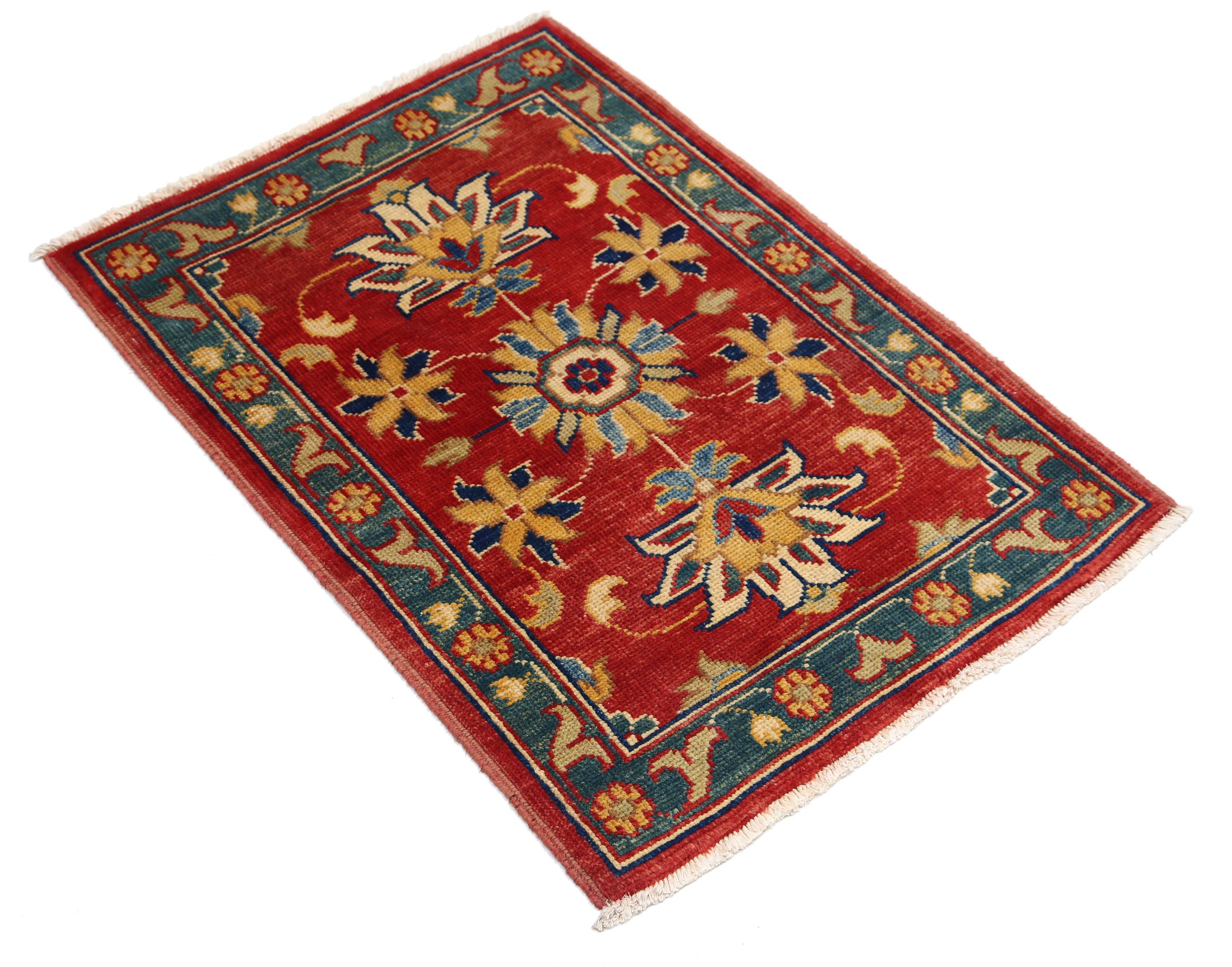 Hand Knotted Ziegler Farhan Gul Wool Rug - 2'2'' x 3'0''