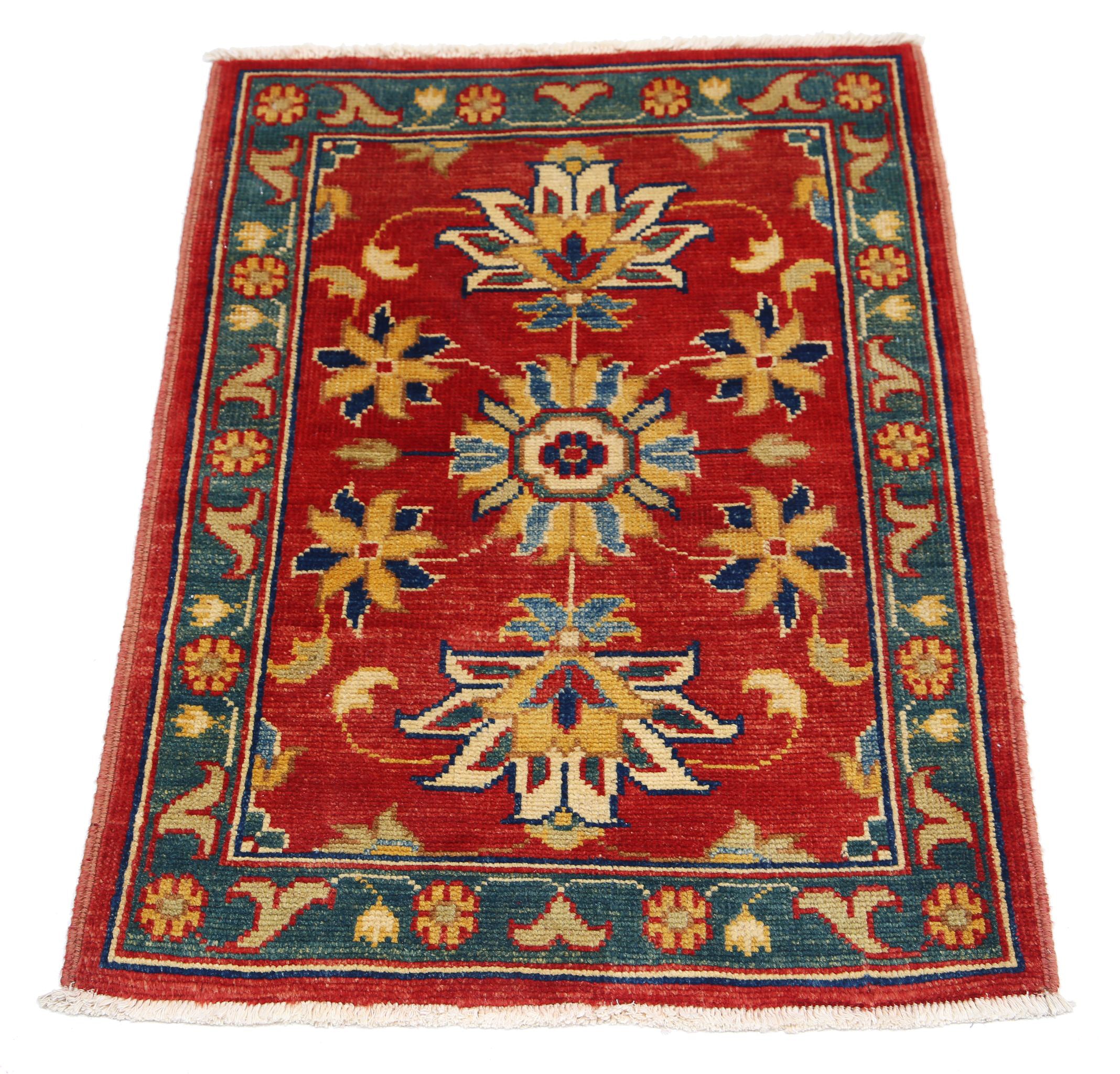 Hand Knotted Ziegler Farhan Gul Wool Rug - 2'2'' x 3'0''