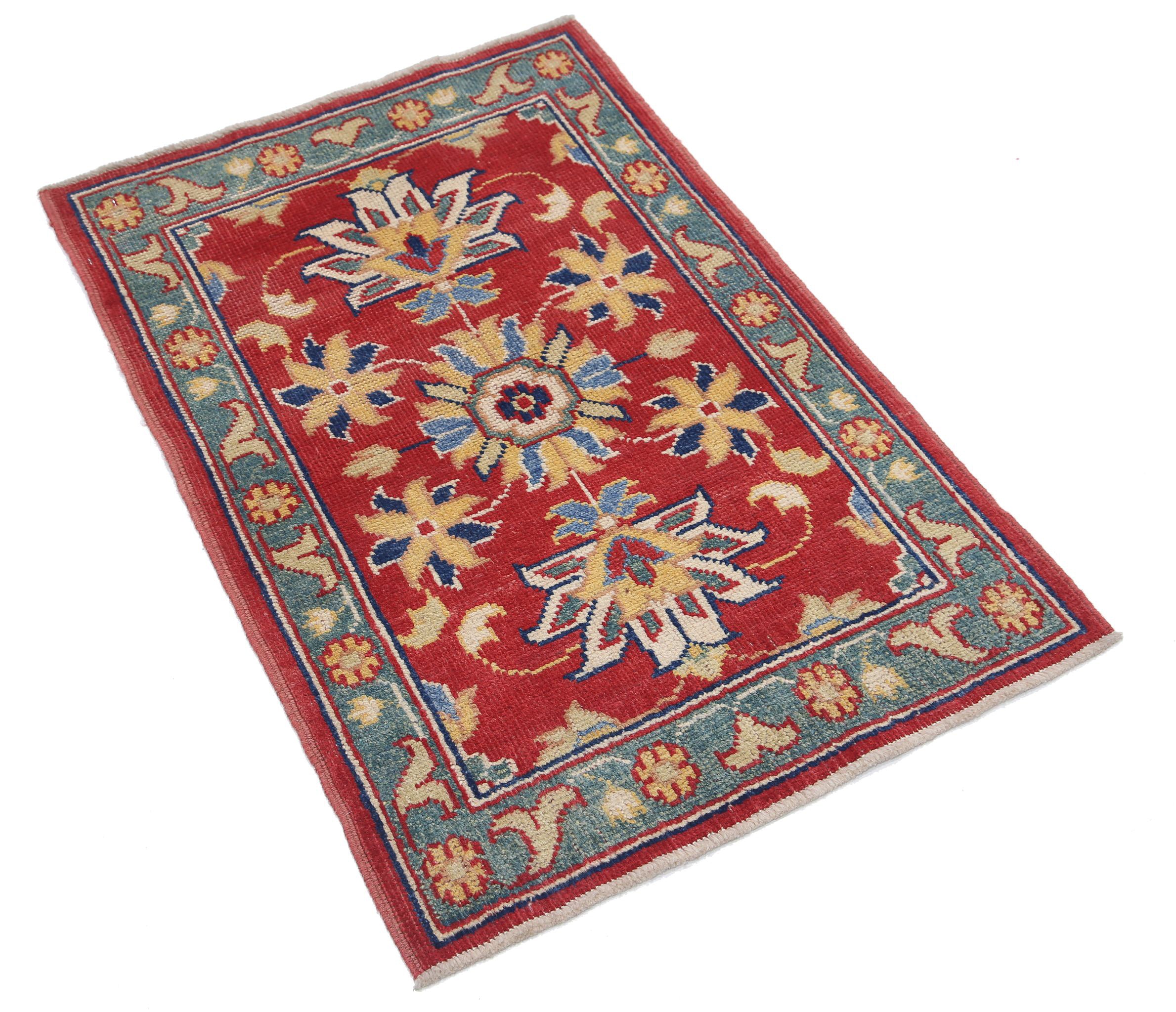 Alfombra de lana Ziegler Farhan Gul anudada a mano - 2'1'' x 3'0''